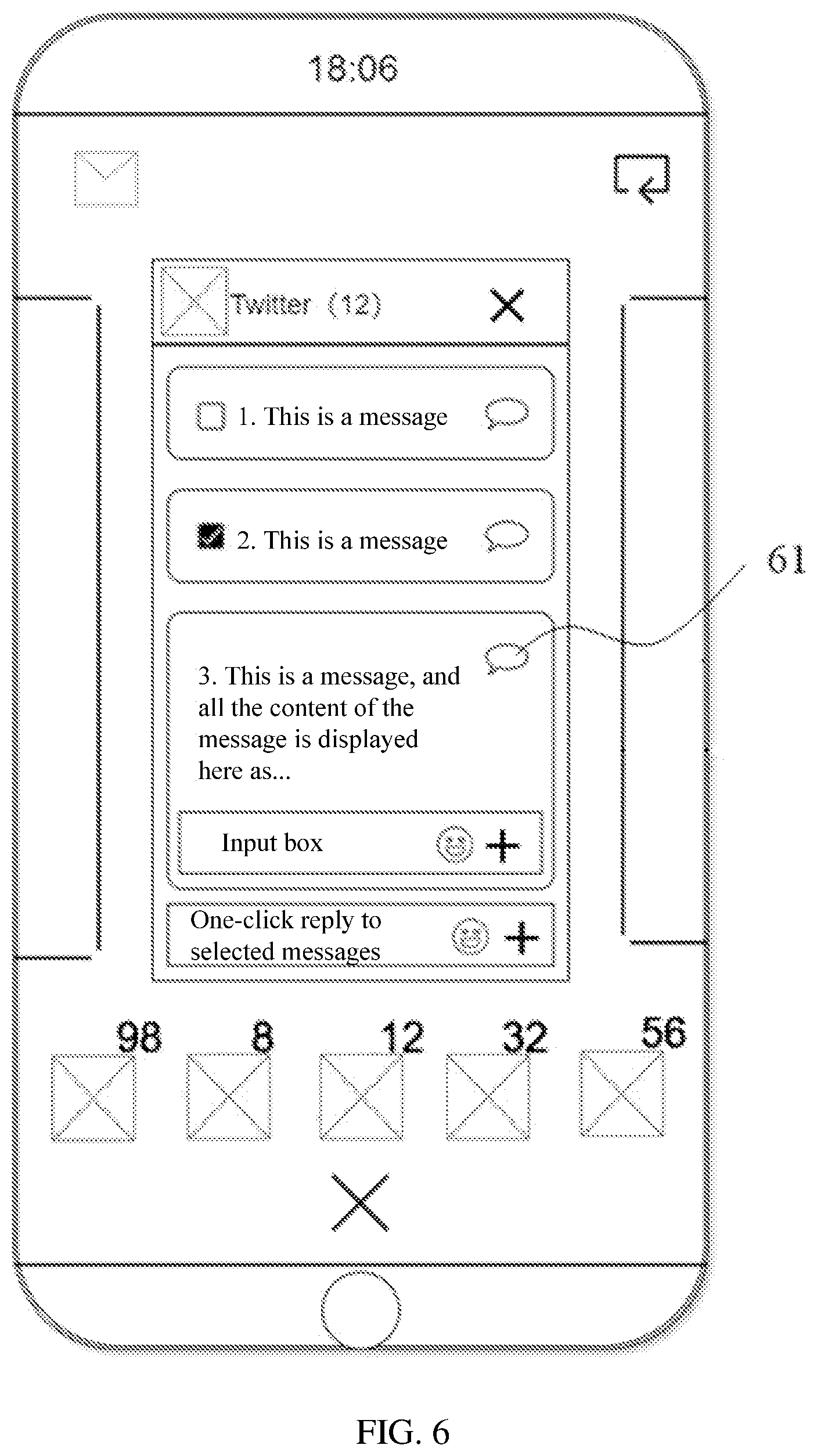 Patent US12155609 Figure 5 – Message processing method and electronic device