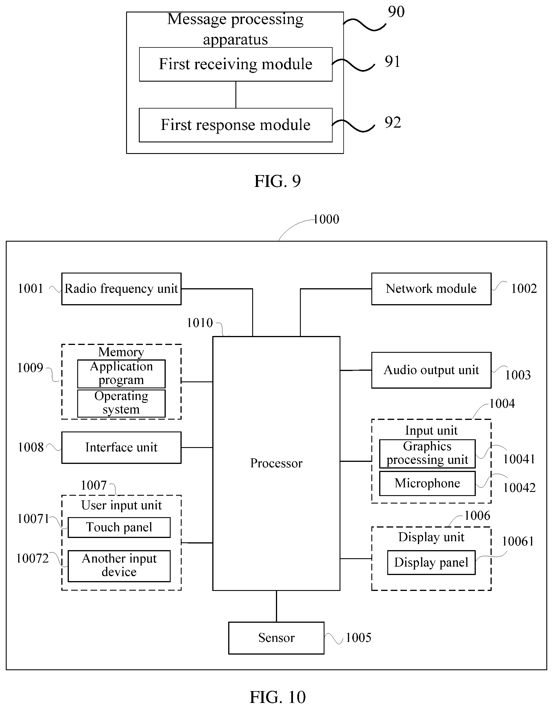 Patent US12155609 Figure 8 – Message processing method and electronic device