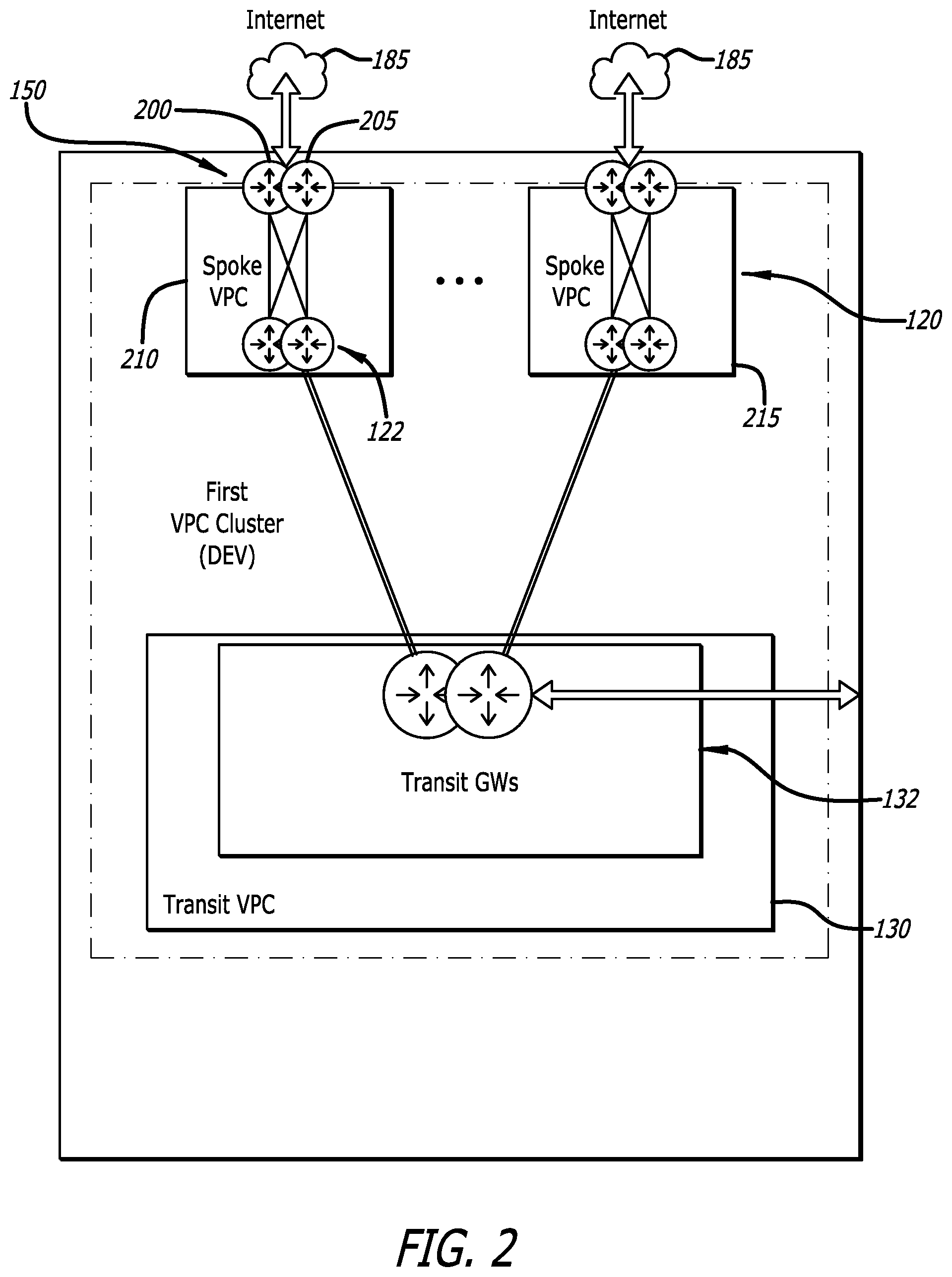 Patent US12155626 Figure 2 – Cloud-based egress filtering system
