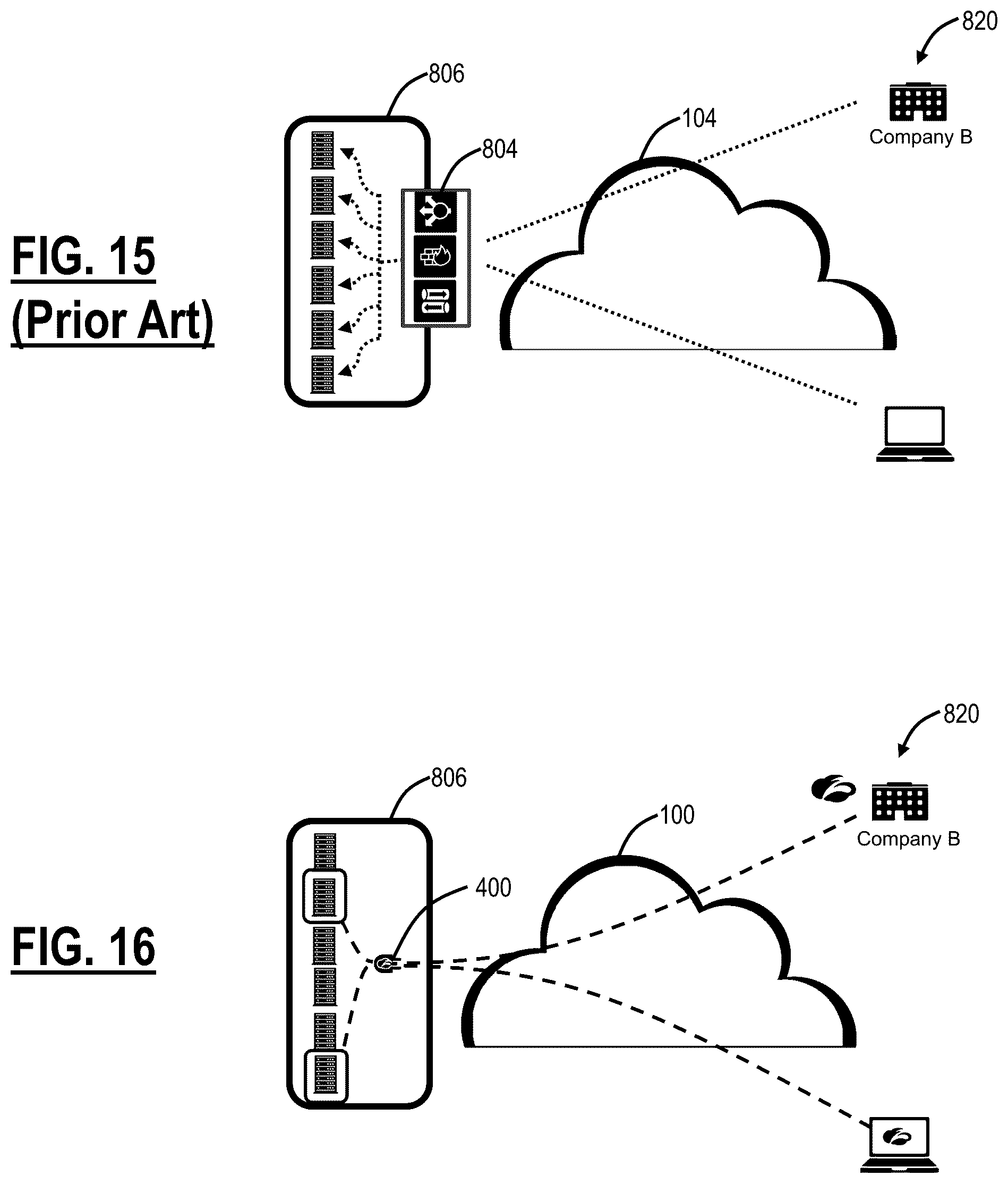 Patent US12155630 Figure 12 – Systems and methods for providing private application access via client to client and server to client communication through a cloud-based system