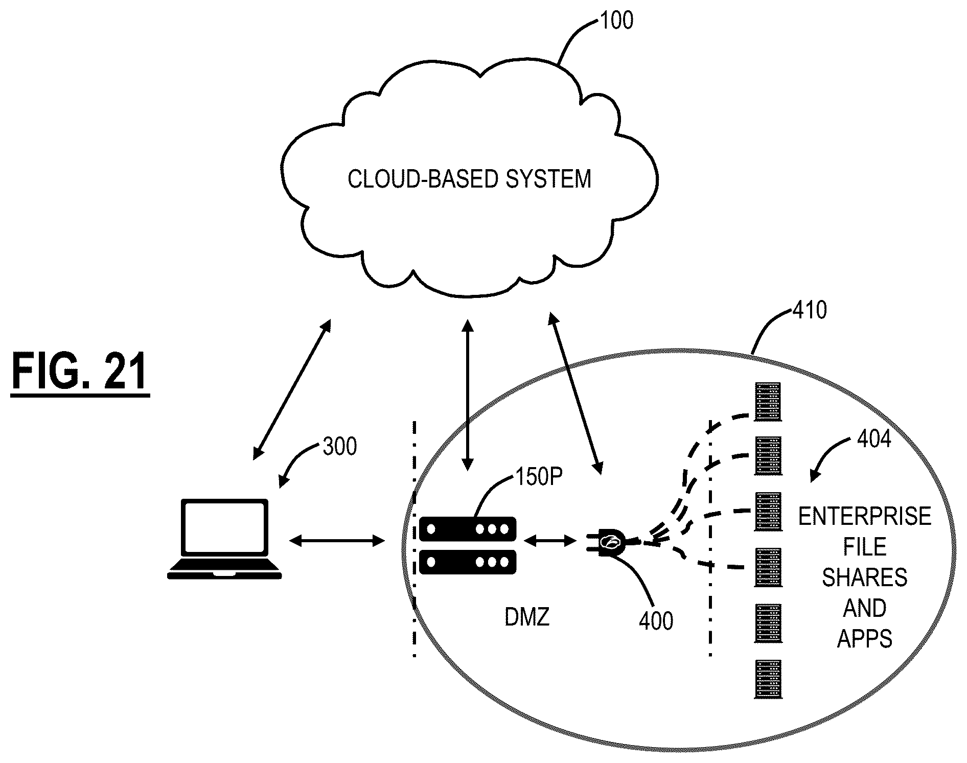 Patent US12155630 Figure 16 – Systems and methods for providing private application access via client to client and server to client communication through a cloud-based system