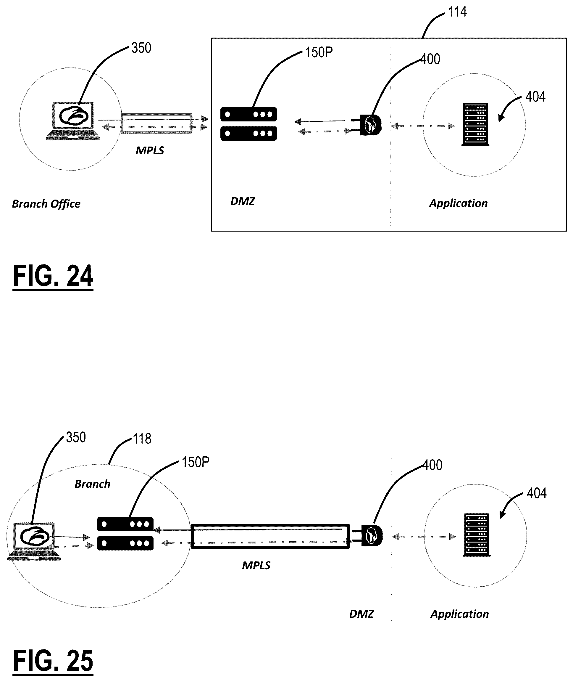 Patent US12155630 Figure 18 – Systems and methods for providing private application access via client to client and server to client communication through a cloud-based system