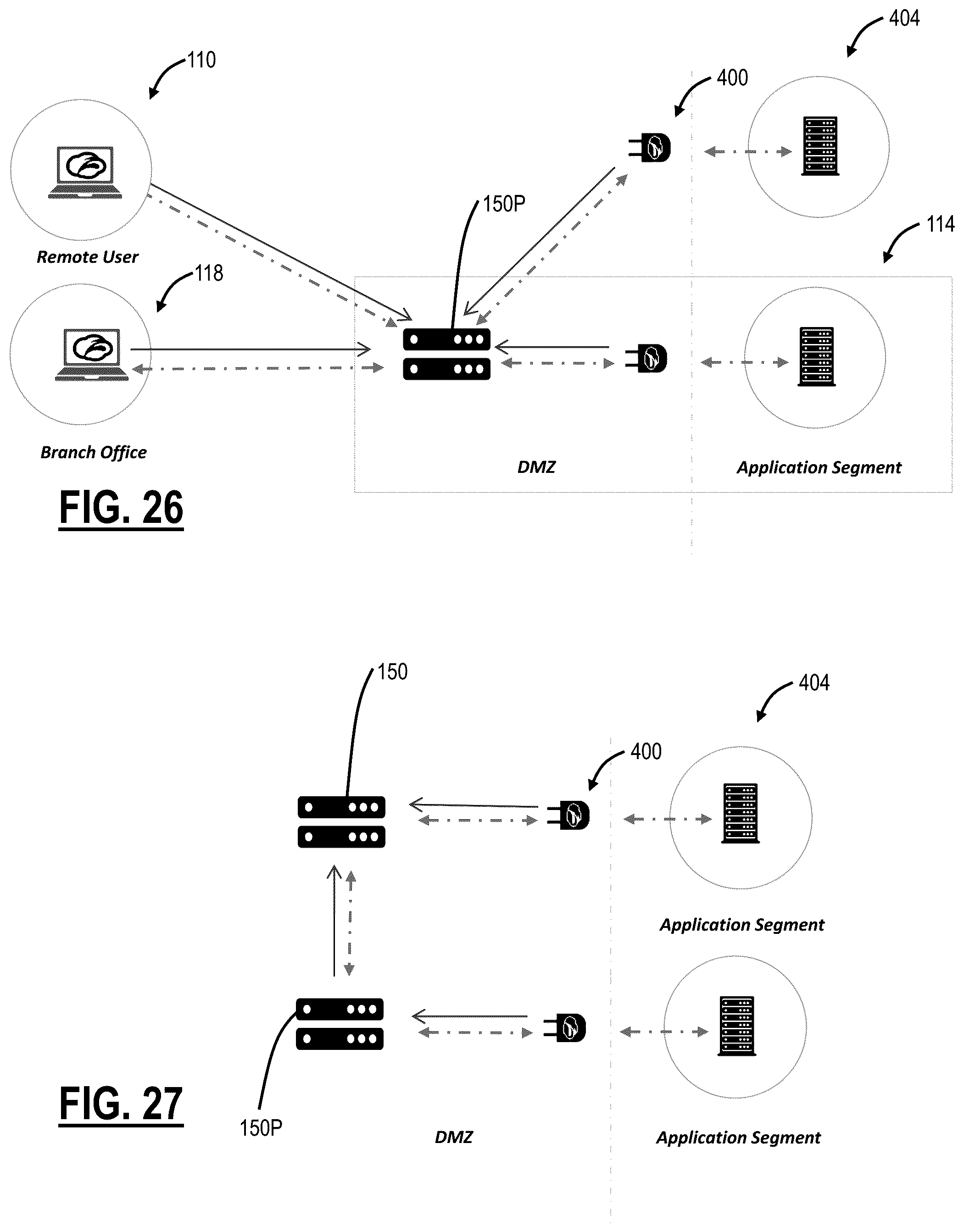 Patent US12155630 Figure 19 – Systems and methods for providing private application access via client to client and server to client communication through a cloud-based system