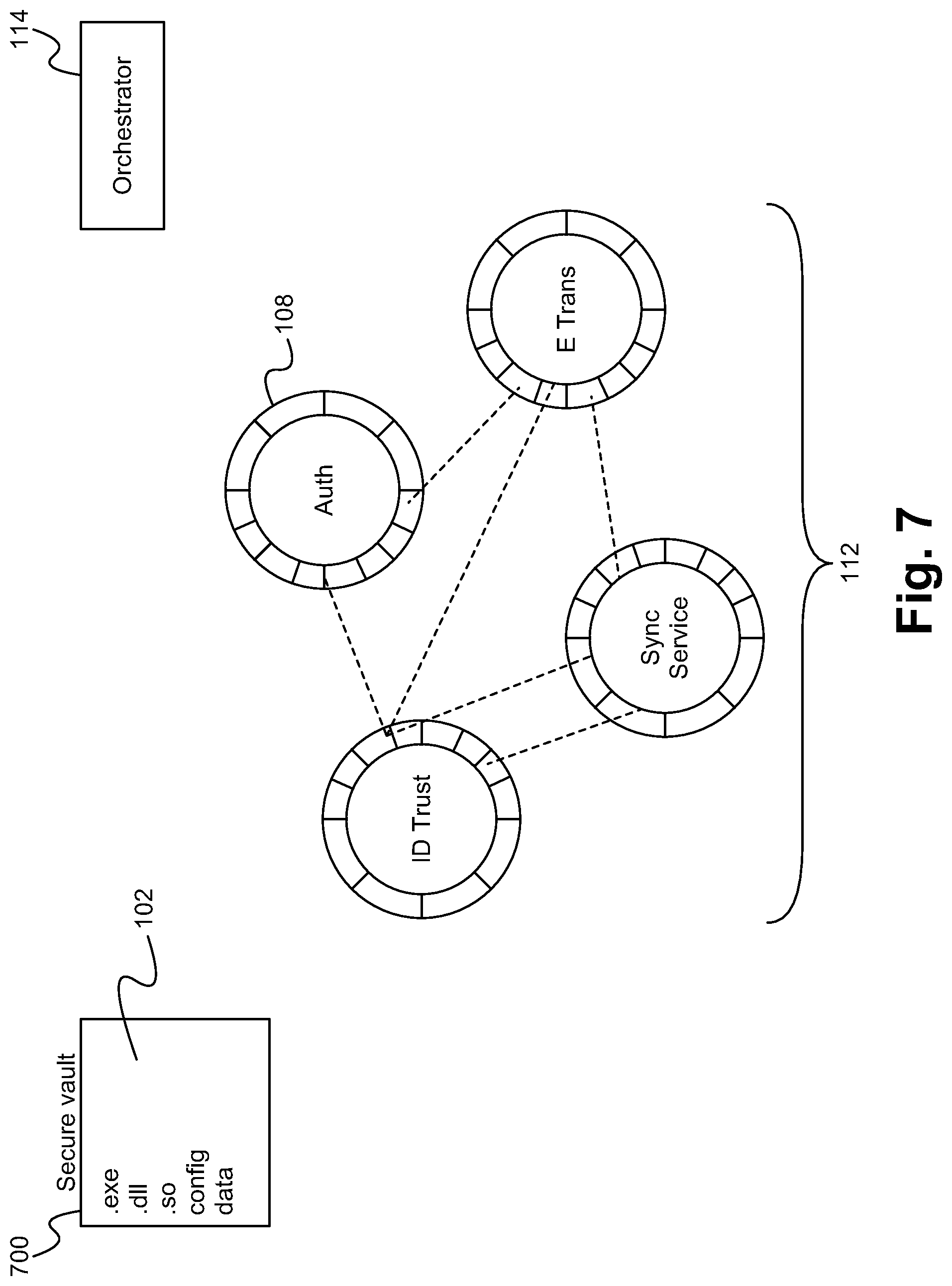 Patent US12155637 Figure 5 – Method and apparatus for secure application framework and platform