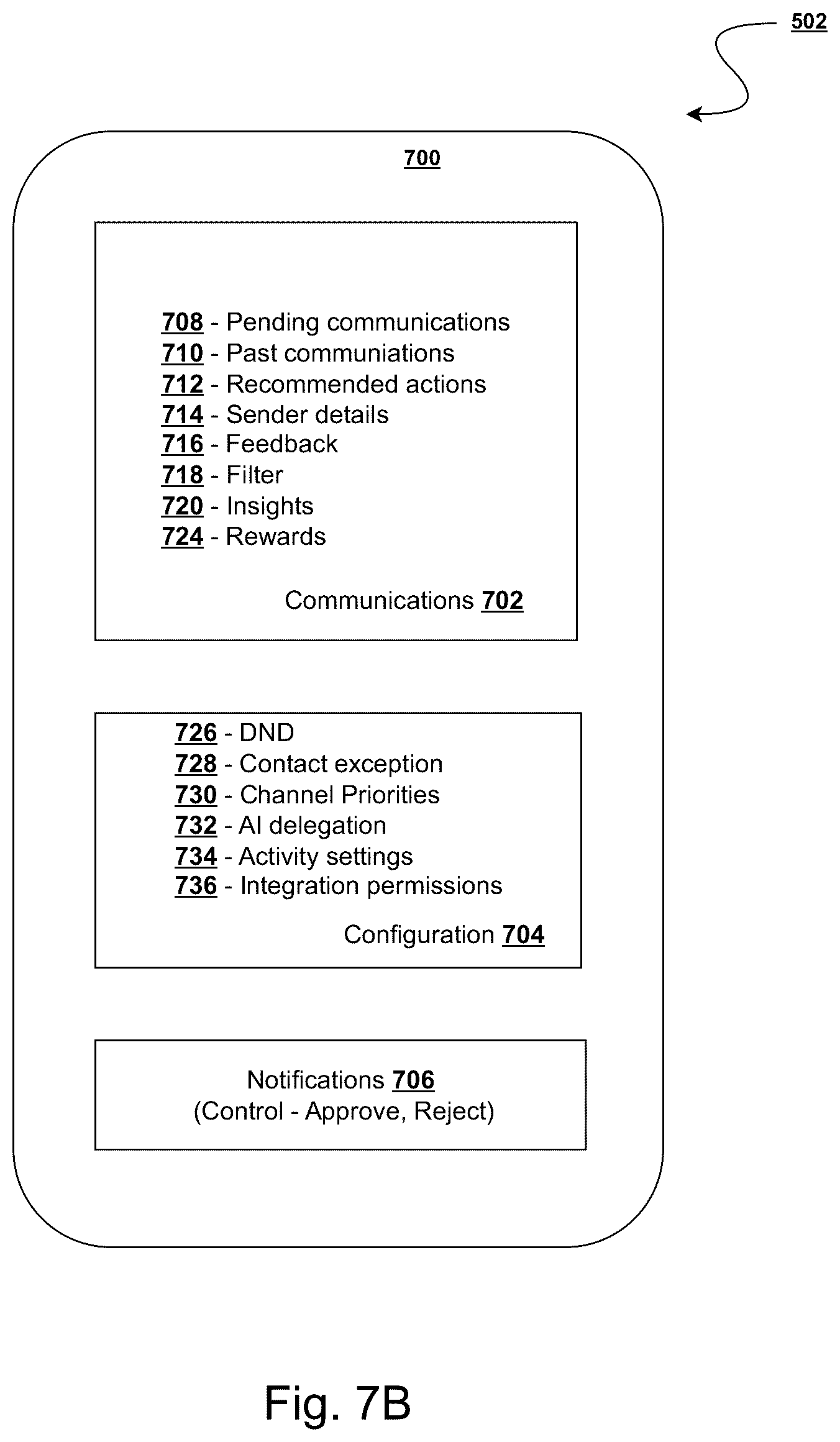 Patent US12155700 Figure 8 – Systems and method for optimizing personal communications through objective alignment
