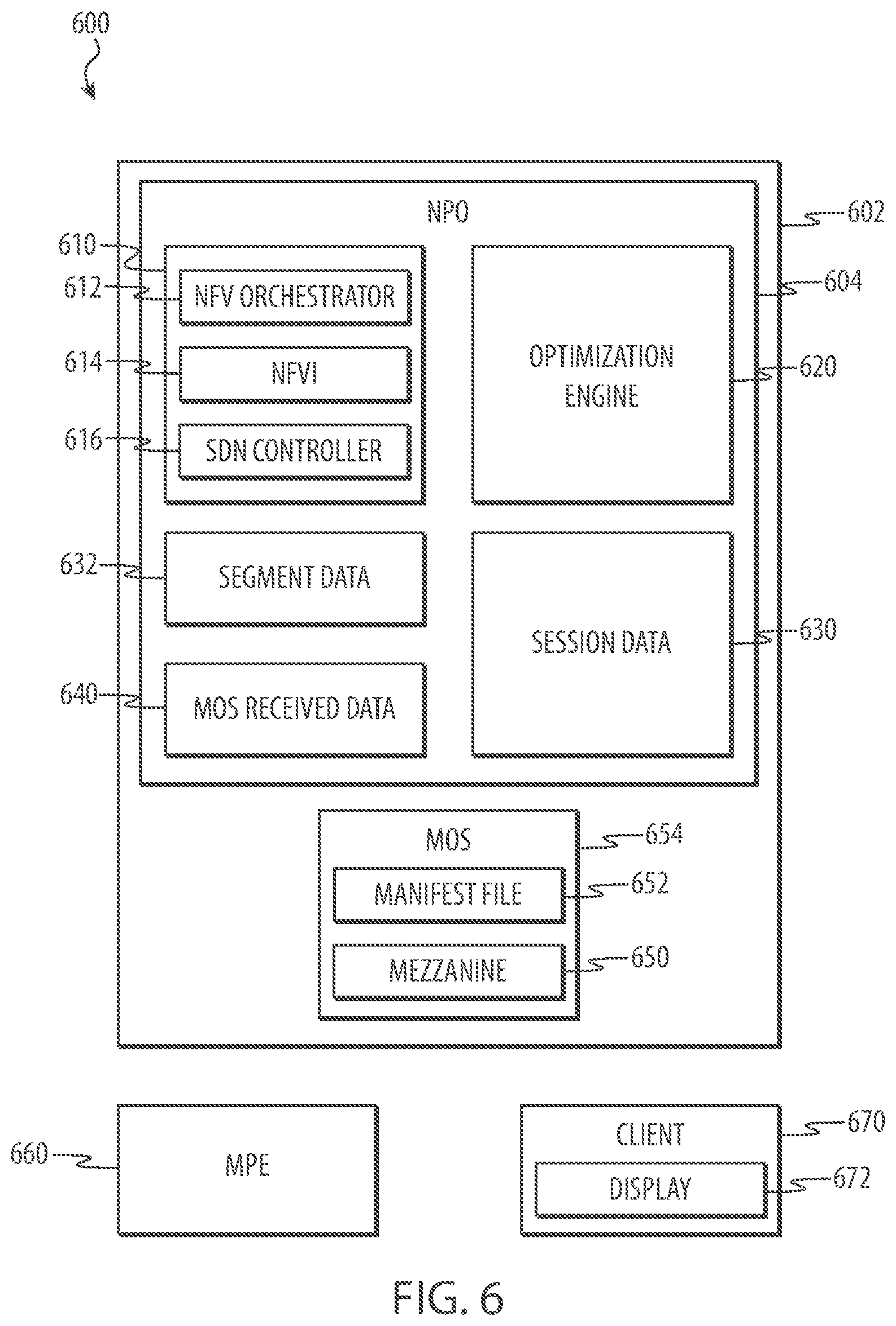 Patent US12155708 Figure 7 – Media and application aware network architecture