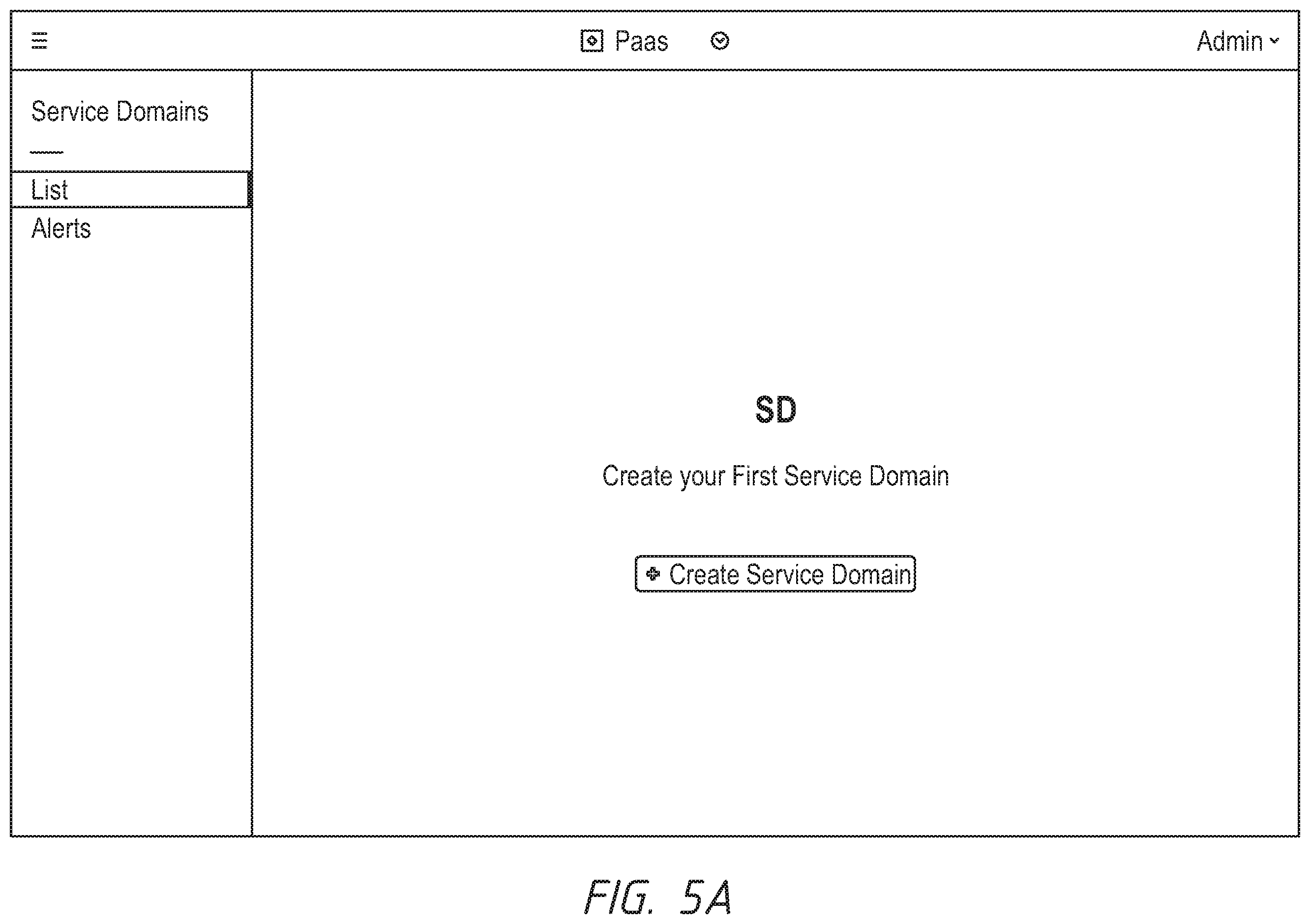 Patent US12155731 Figure 5 – Platform-as-a-service deployment including service domains