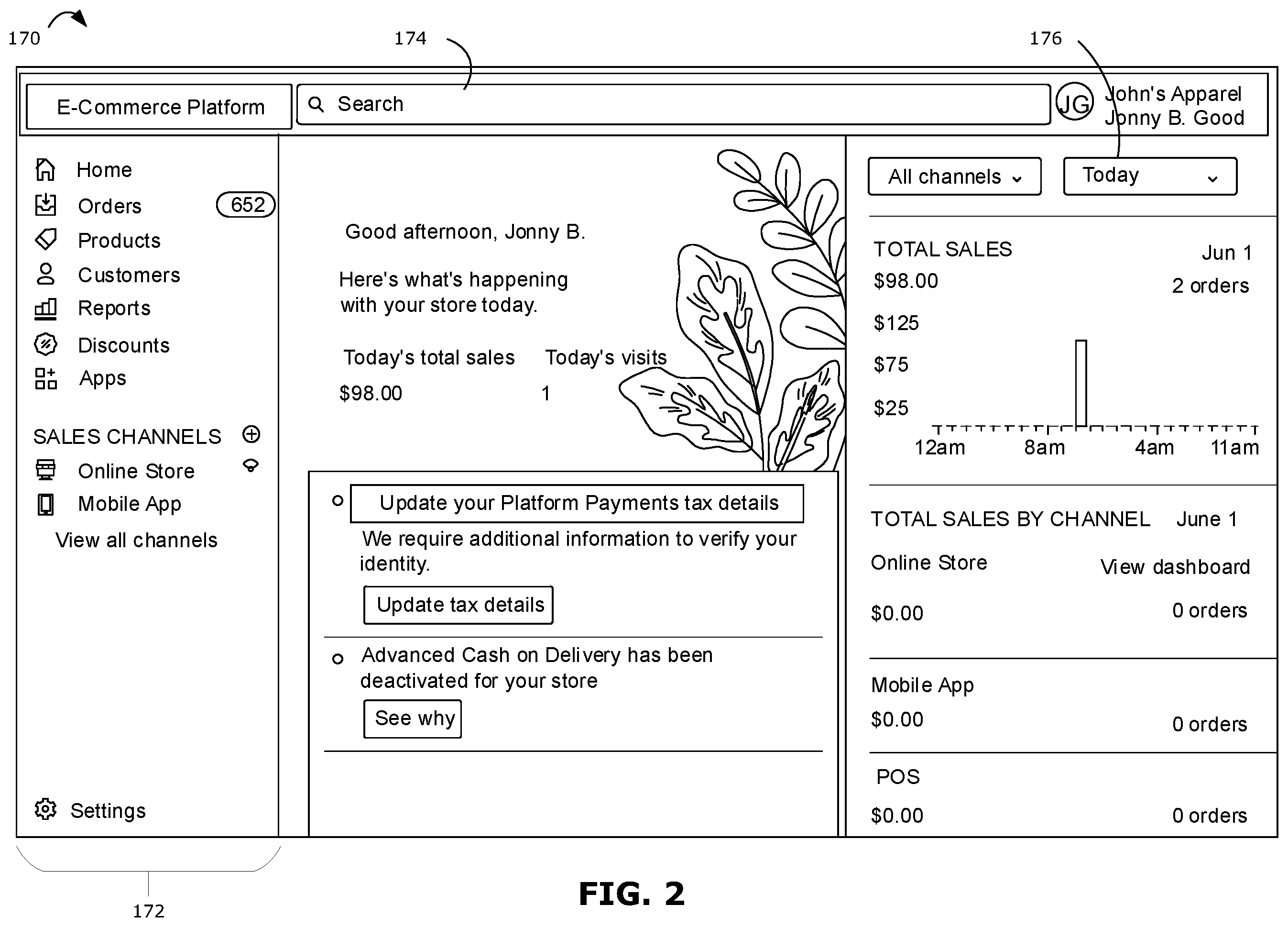 Patent US12155732 Figure 2 – Methods and systems for automatic installation of software applications for online stores