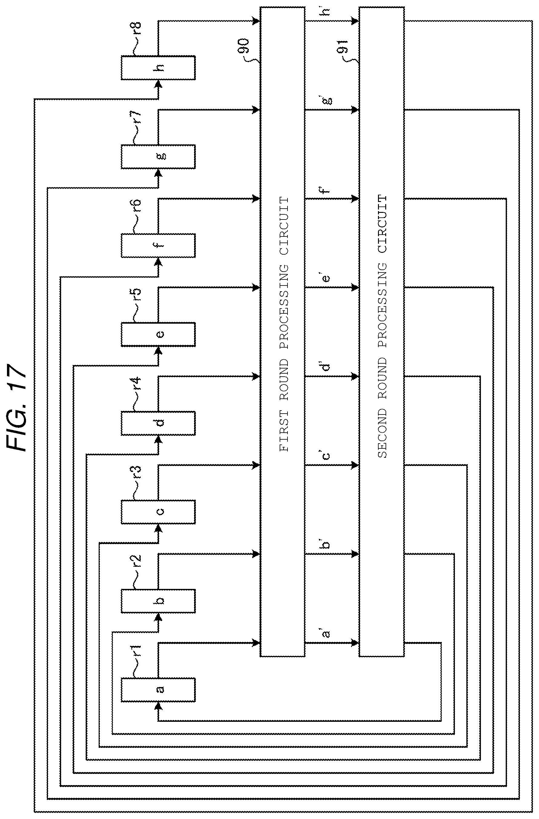 Patent US12155772 Figure 16 – Operation device for executing hash functions having different input data widths