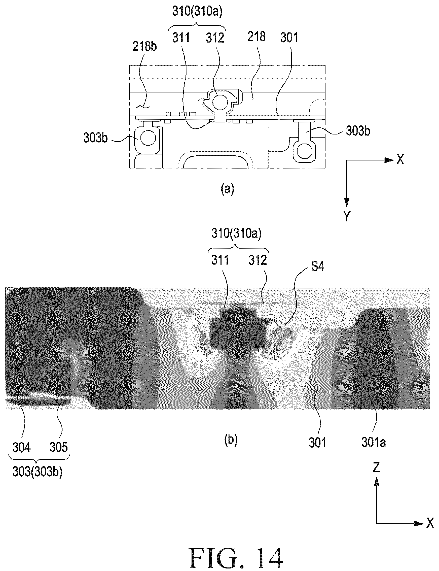 Patent US12155784 Figure 14 – Electronic device including connecting member