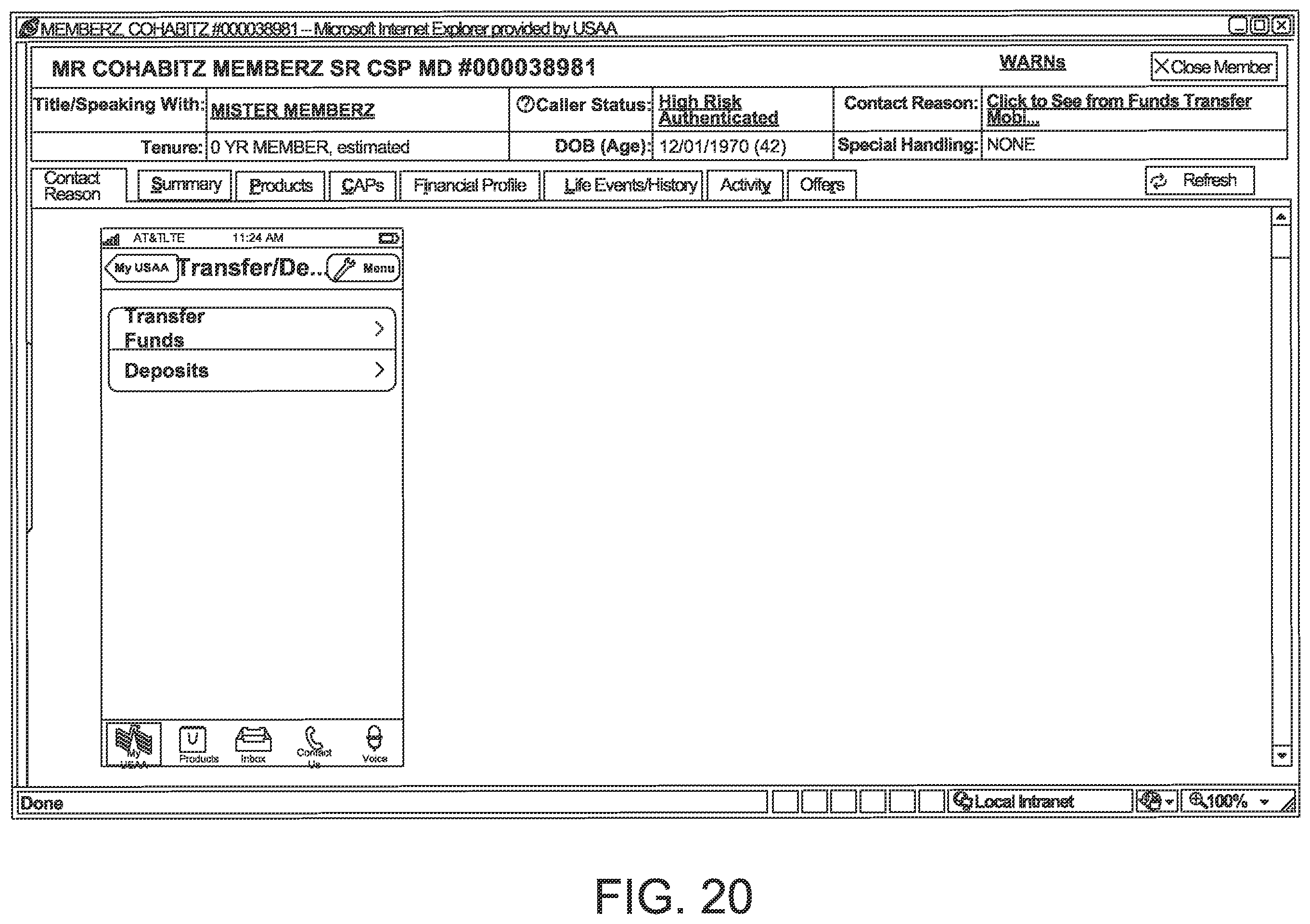 Patent US12155790 Figure 20 – Methods and systems for multiple channel authentication