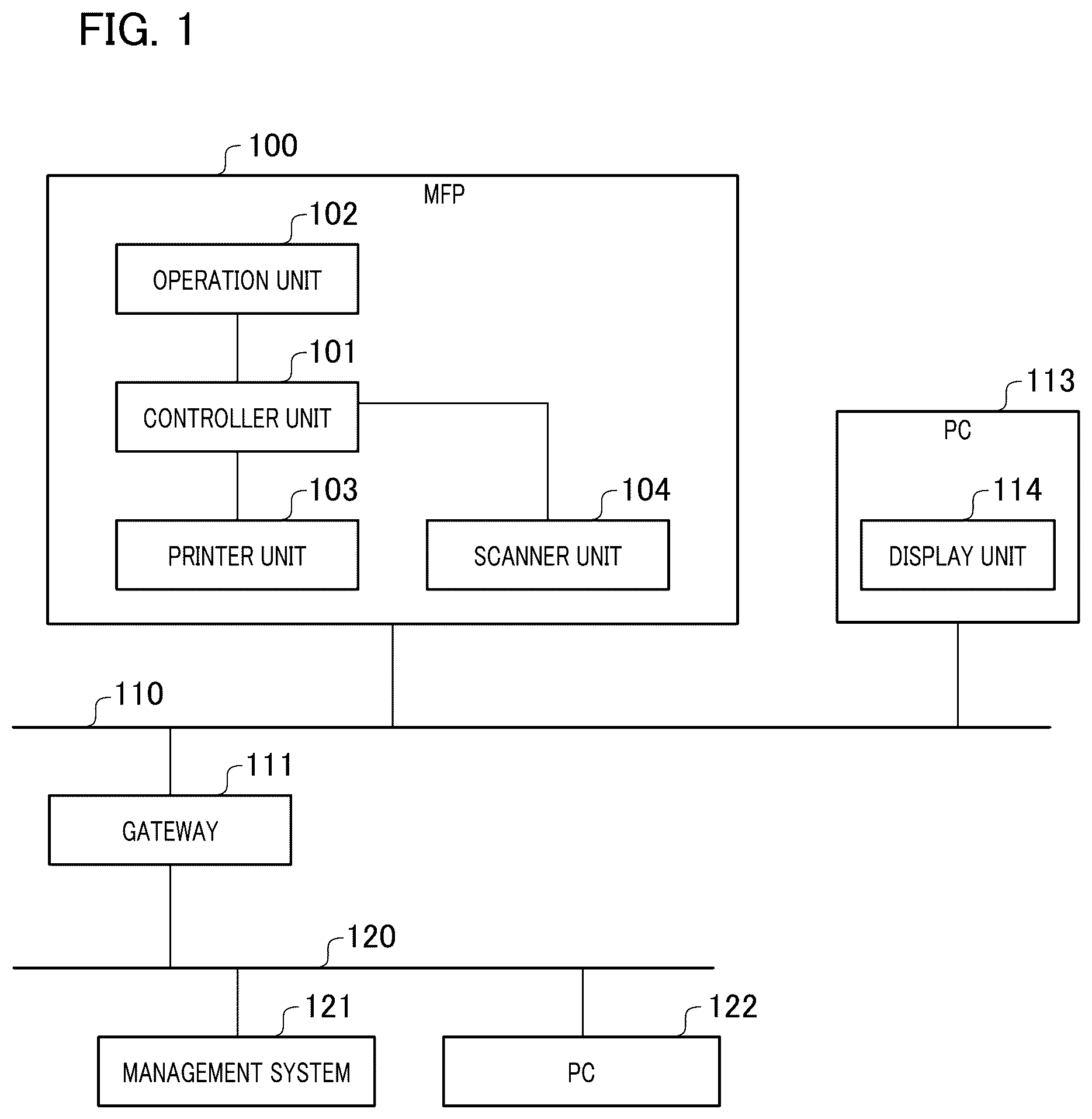 Patent US12155796 Figure 1 – Management system, control method of management system, and recording medium
