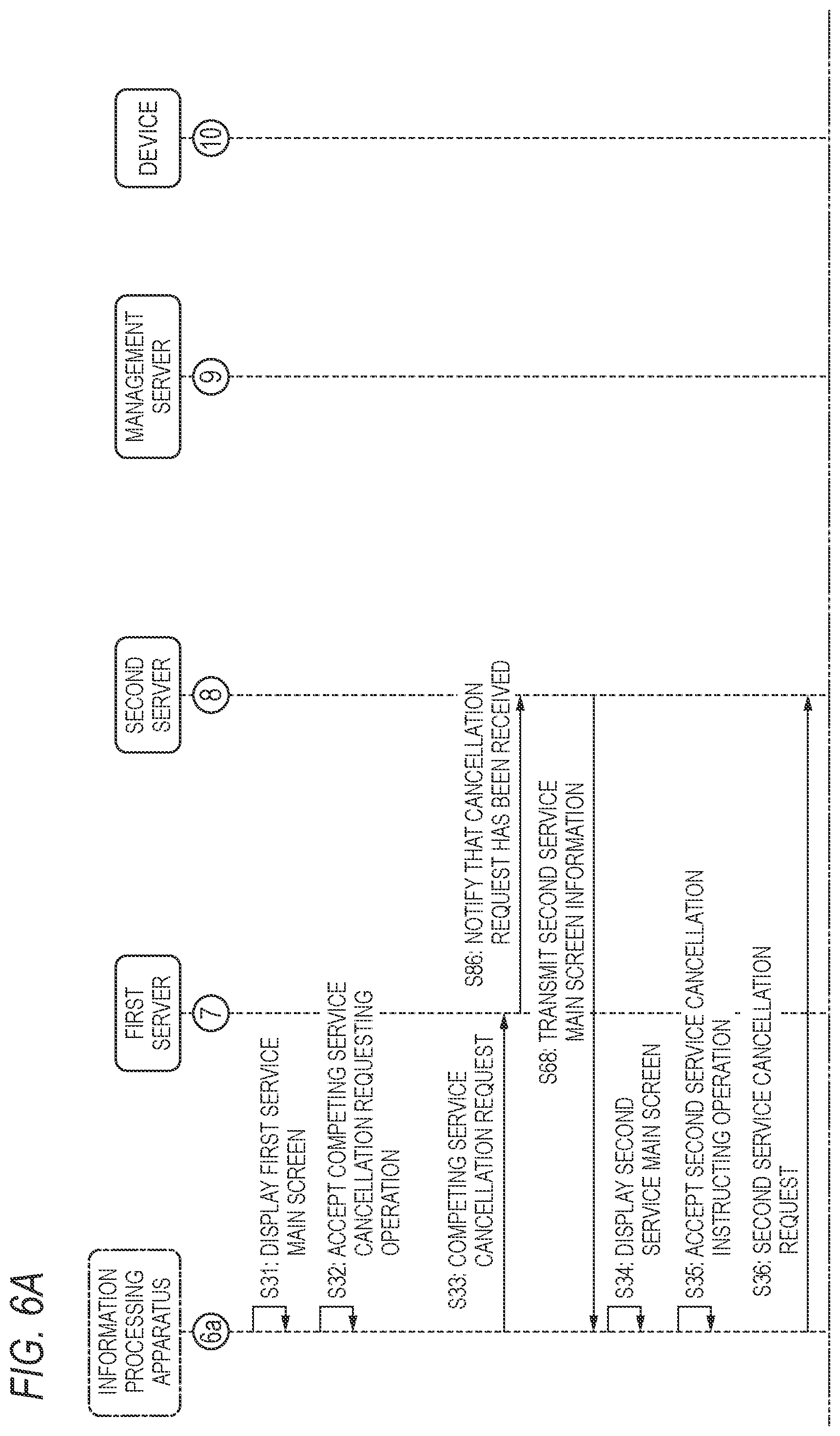 Patent US12155804 Figure 9 – Non-transitory computer-readable storage medium, server, service system, and service providing method
