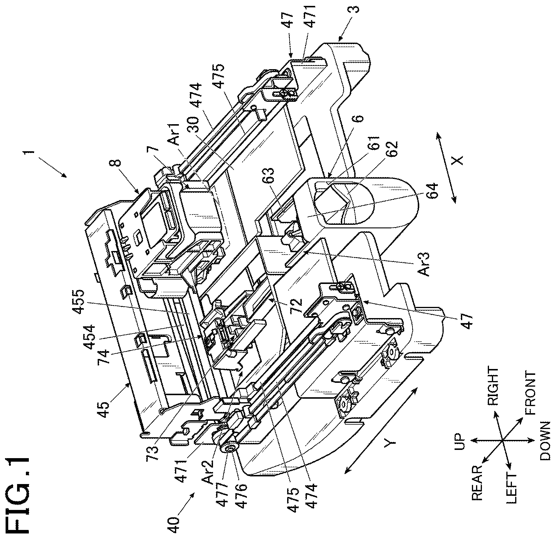Patent US12155806 — Printing apparatus, printing apparatus controlling method, and storage medium — Figure 1
