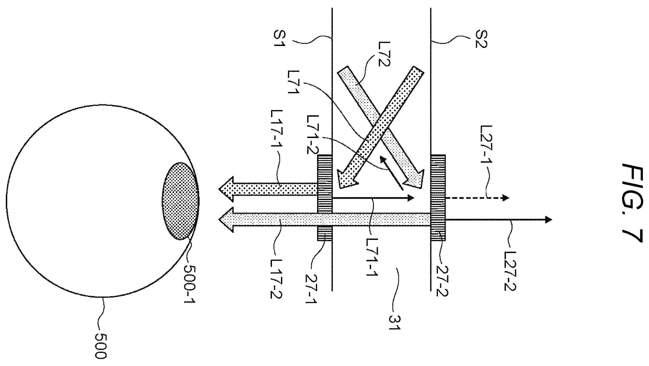 Patent US12155813 Figure 7 – Display apparatus for suppression of generation of unnecessary light other than image display light to a wearer of display apparatus