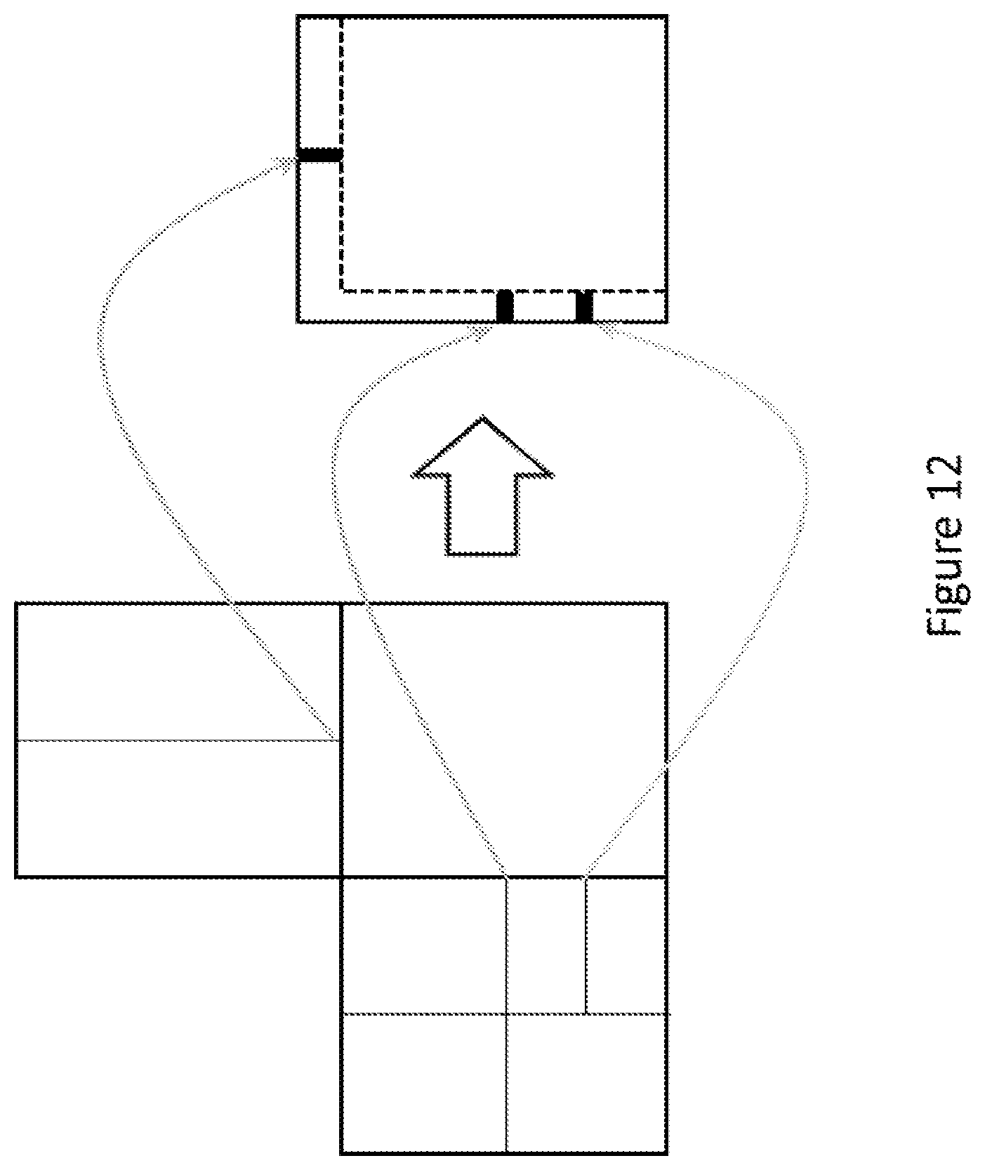 Patent US12155827 Figure 12 – Texture-based partitioning decisions for video compression
