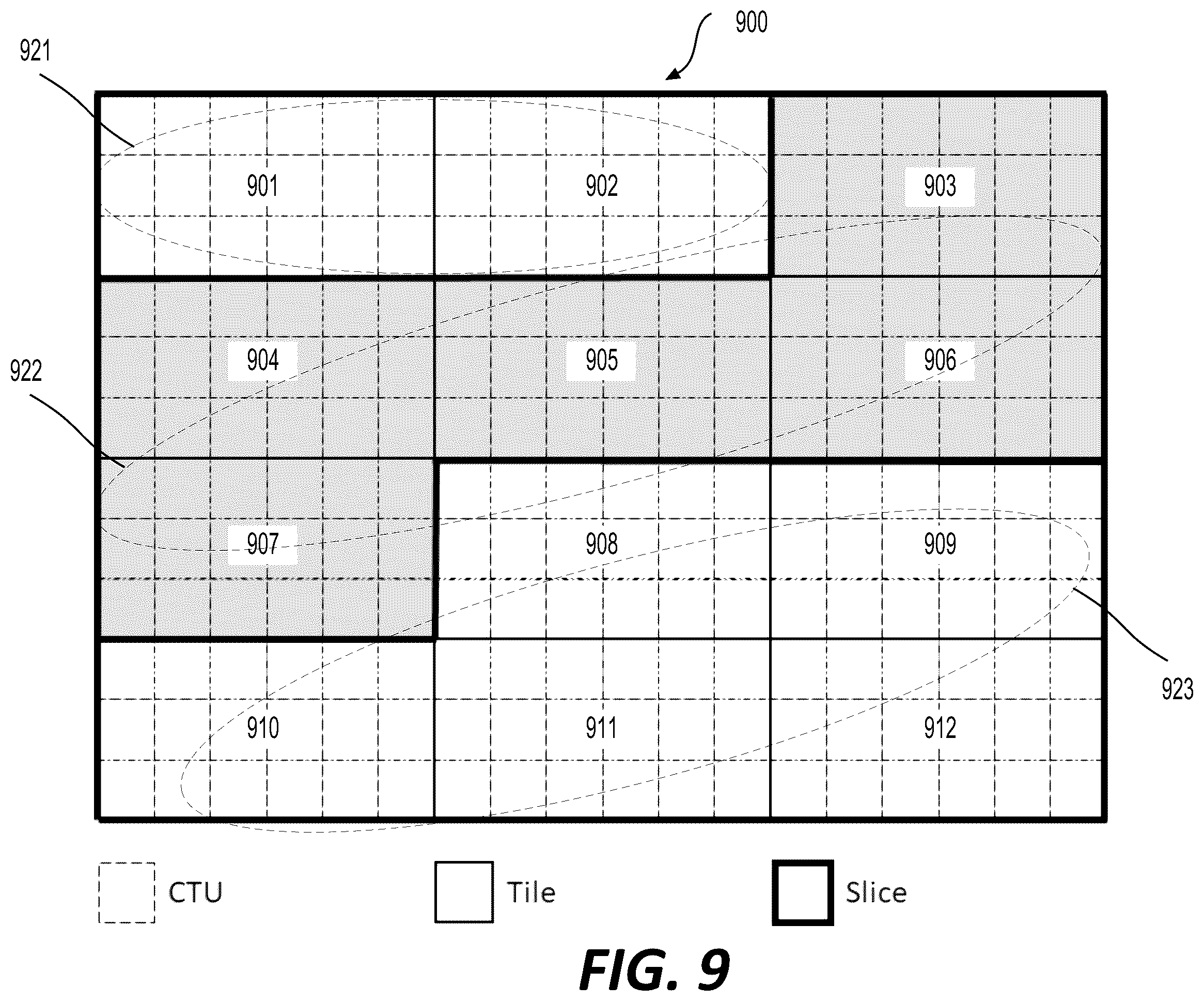 Patent US12155841 Figure 10 – Signaling presence of inter and intra syntax elements for a picture