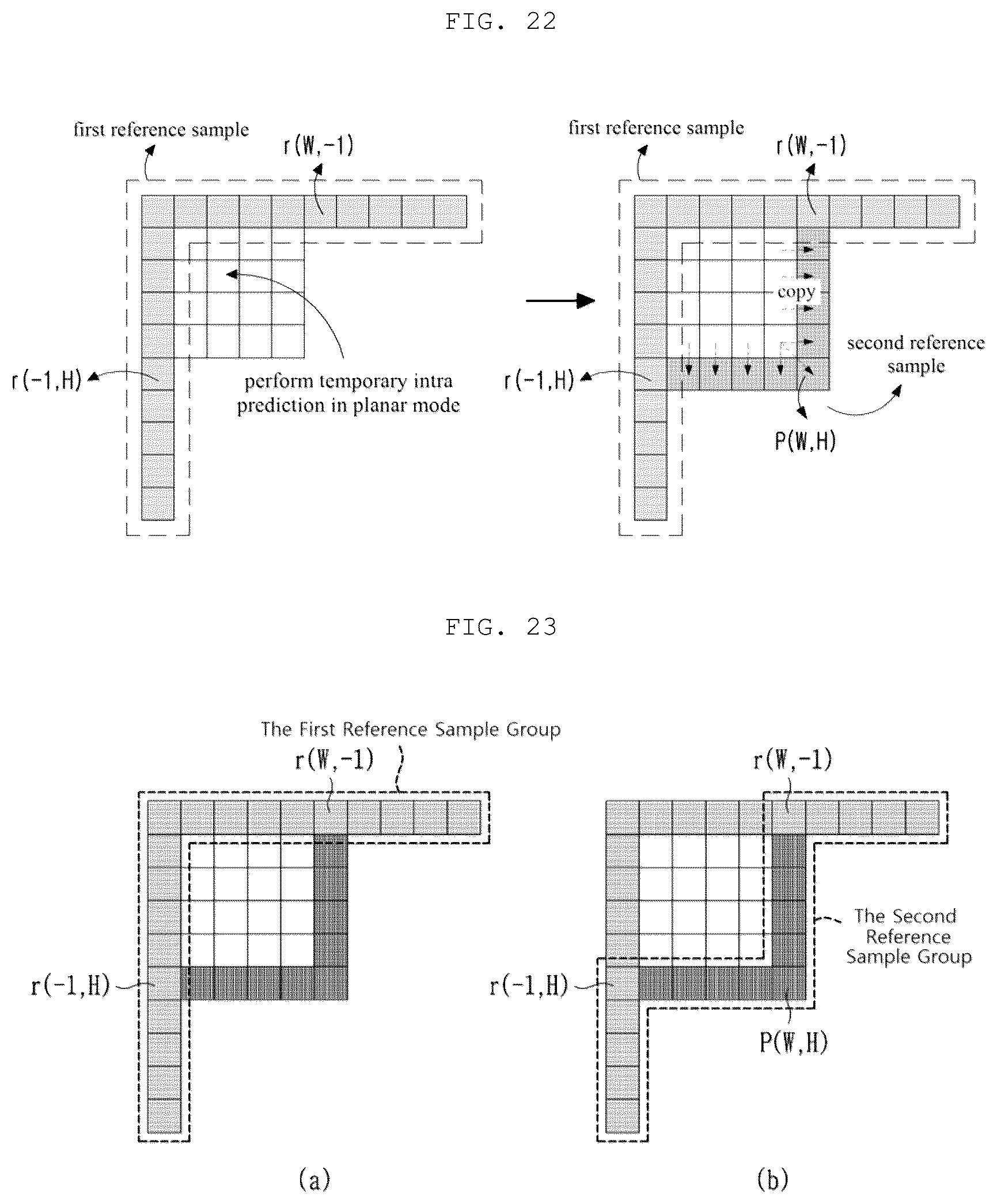 Patent US12155862 Figure 15 – Method and apparatus for processing video signal by generating prediction samples using reference samples in different groups