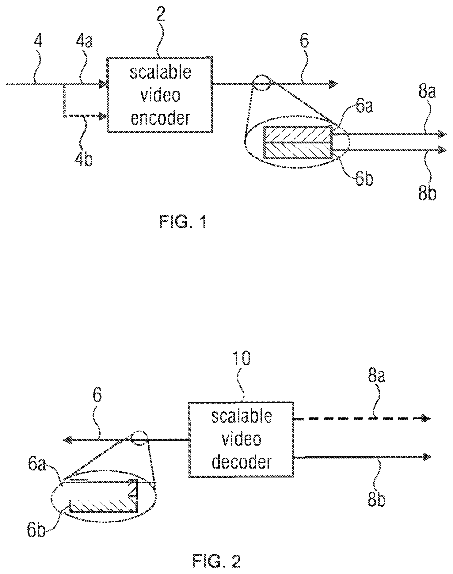 Patent US12155867 Figure 1 – Scalable video coding using inter-layer prediction contribution to enhancement layer prediction