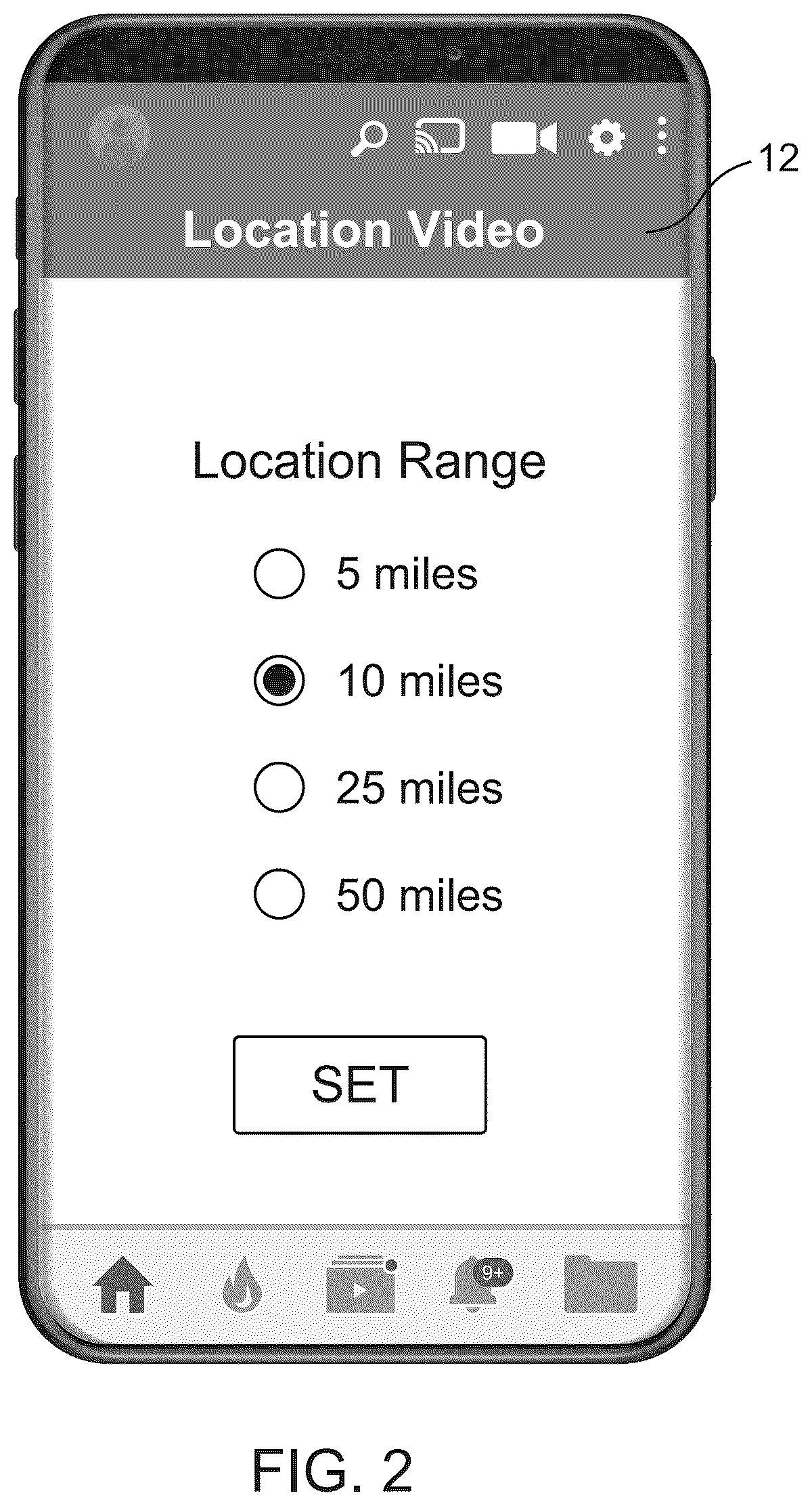 Patent US12155881 Figure 3 – Location based video system with AI integration