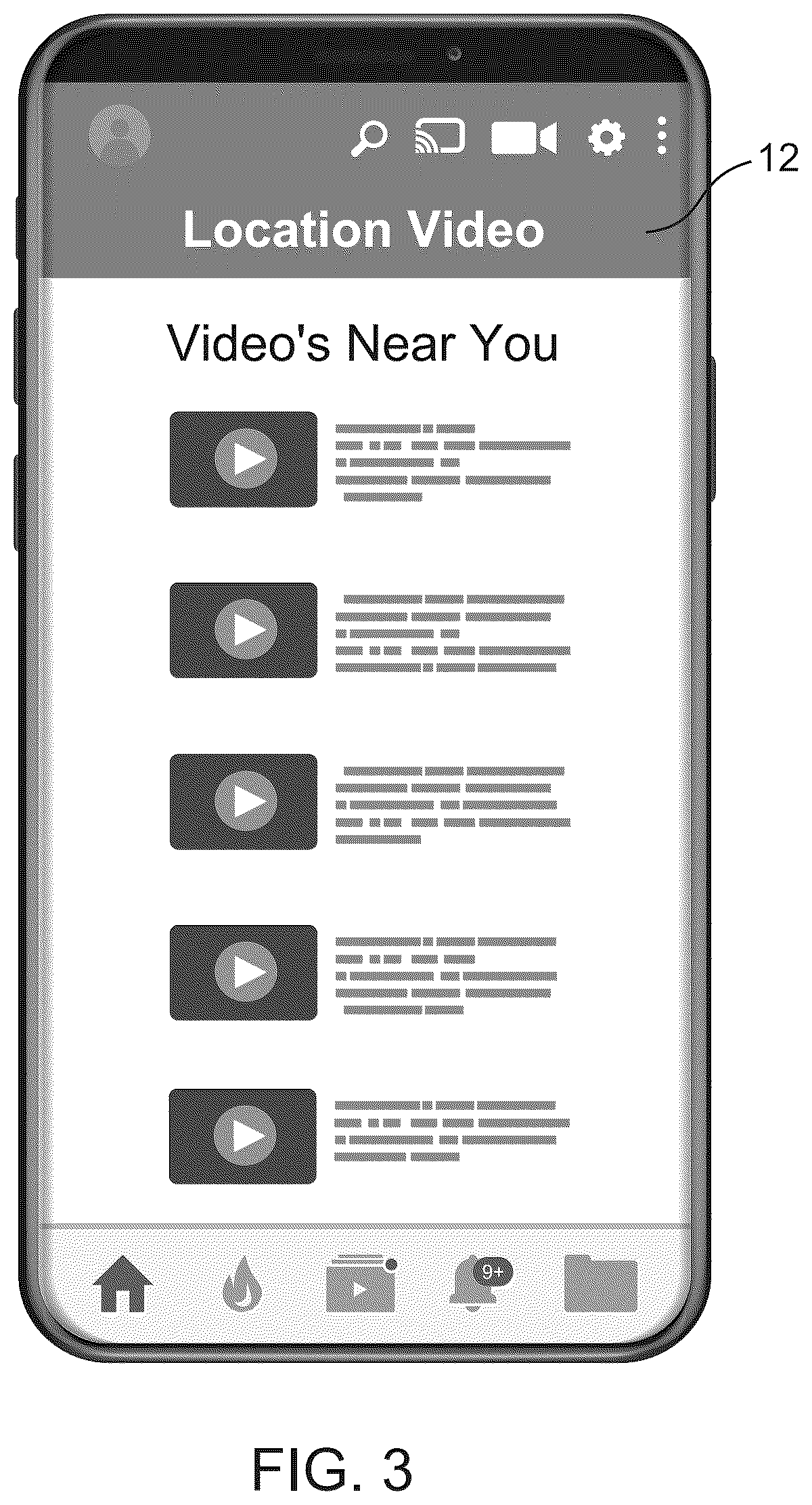 Patent US12155881 Figure 4 – Location based video system with AI integration