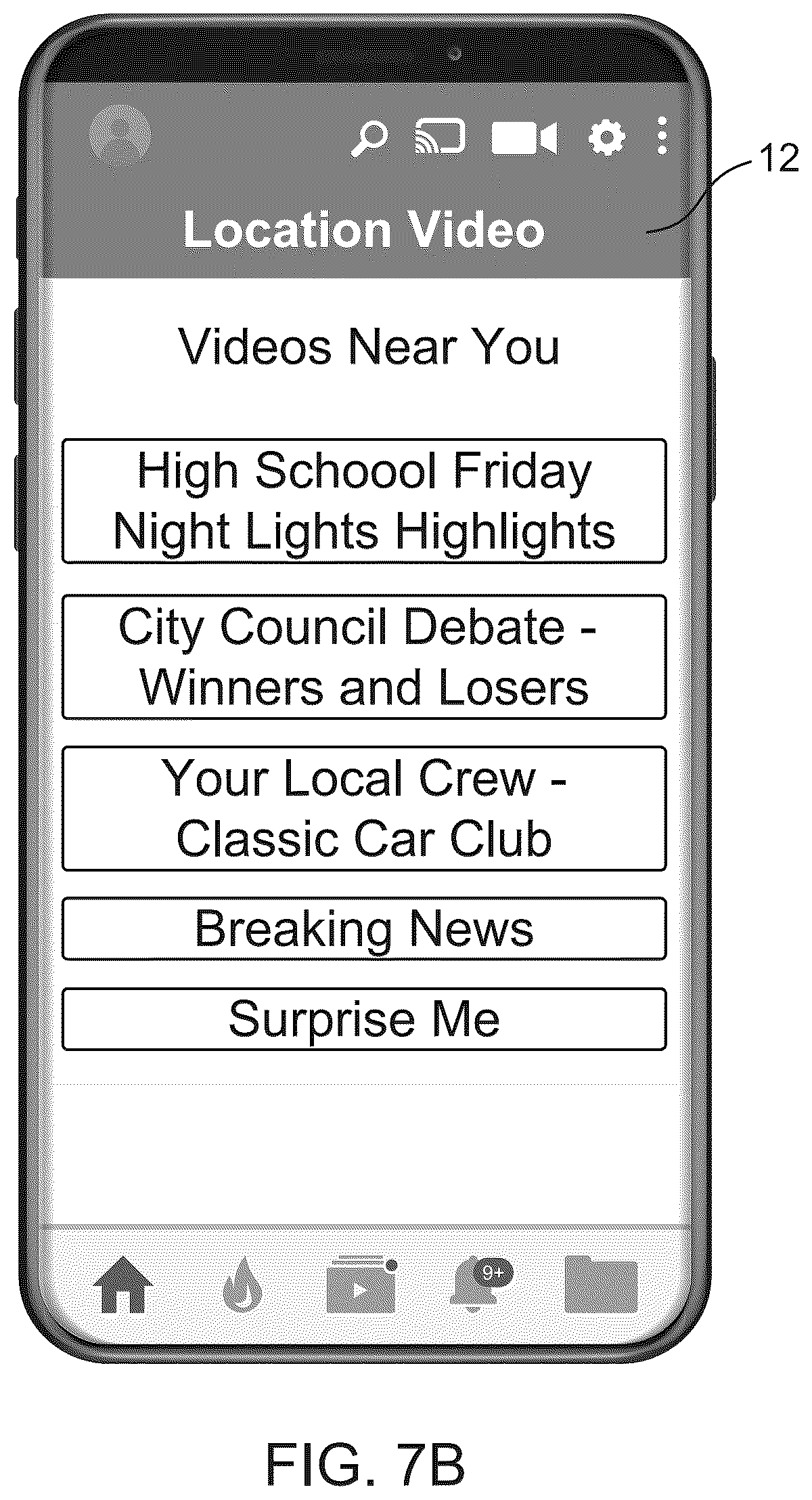 Patent US12155881 Figure 9 – Location based video system with AI integration