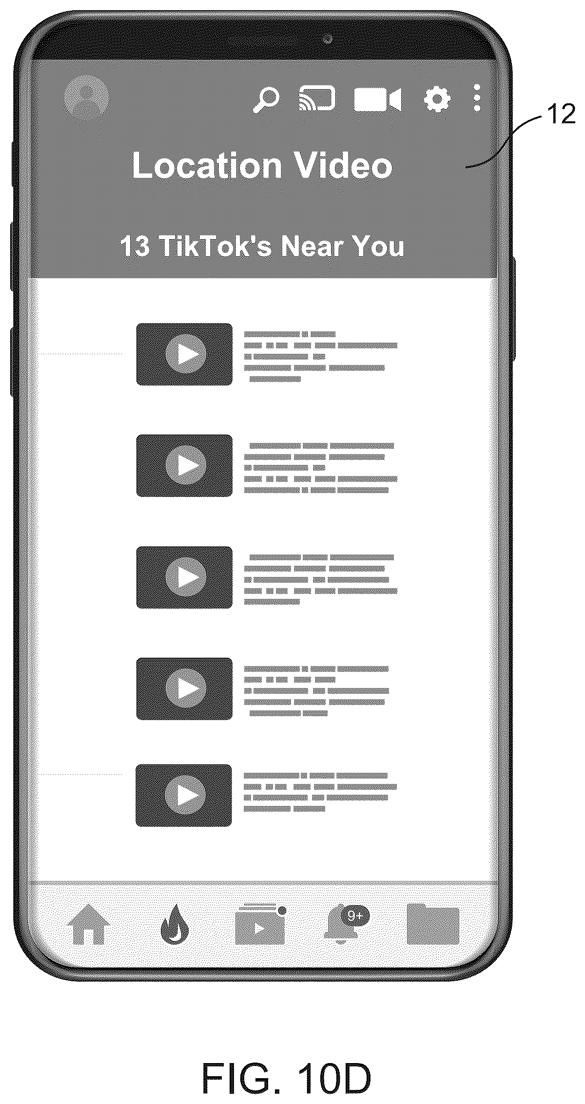 Patent US12155881 Figure 16 – Location based video system with AI integration