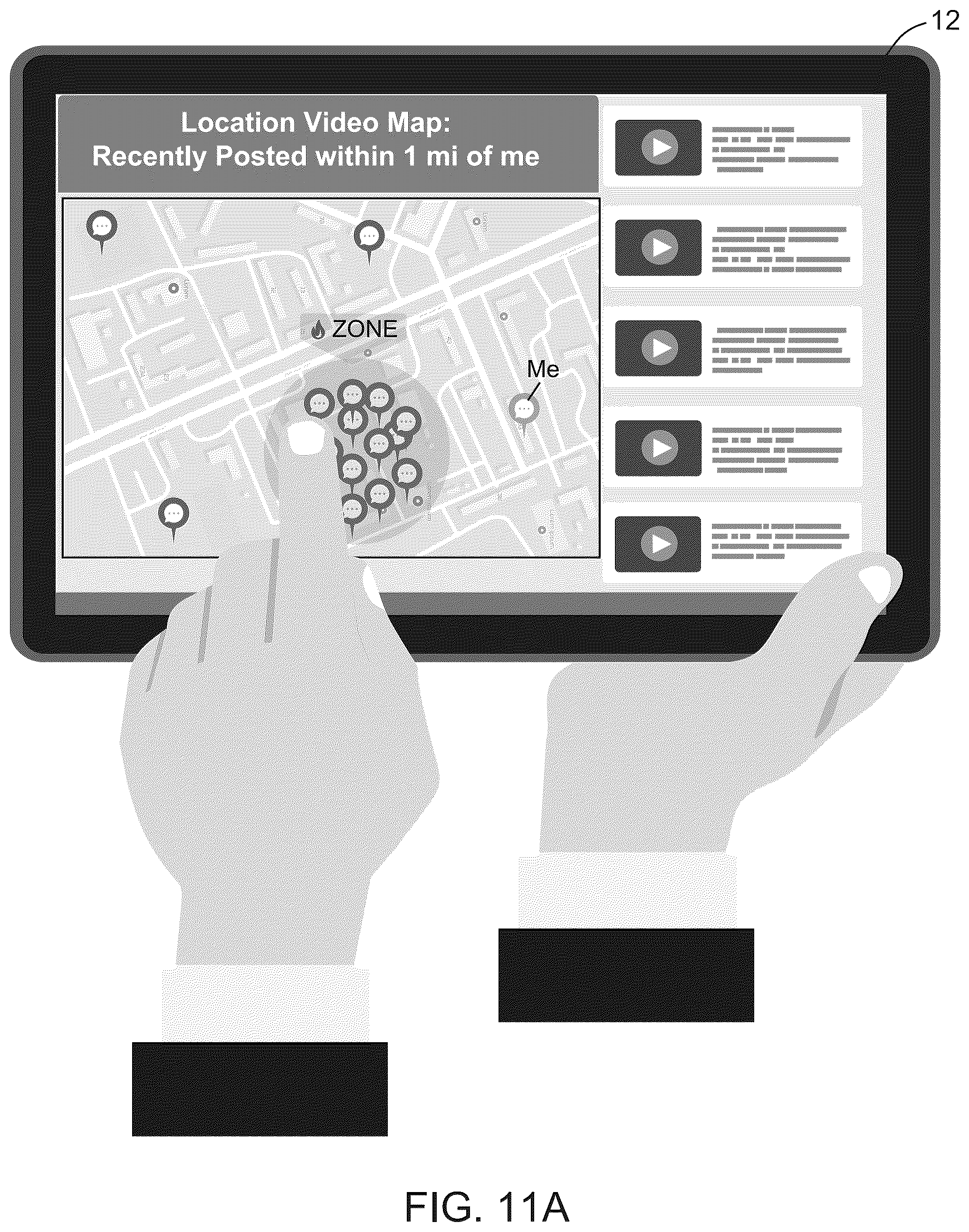 Patent US12155881 Figure 18 – Location based video system with AI integration