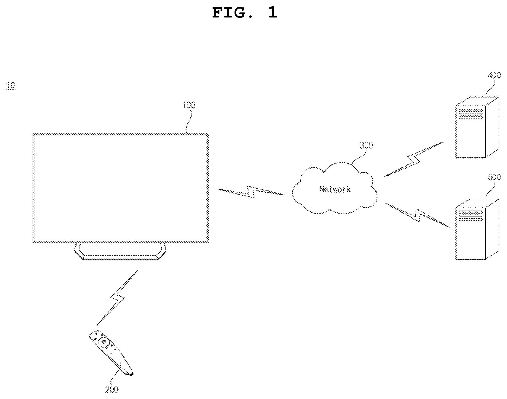 Patent US12155887 — Image display apparatus and operating method thereof — Figure 1