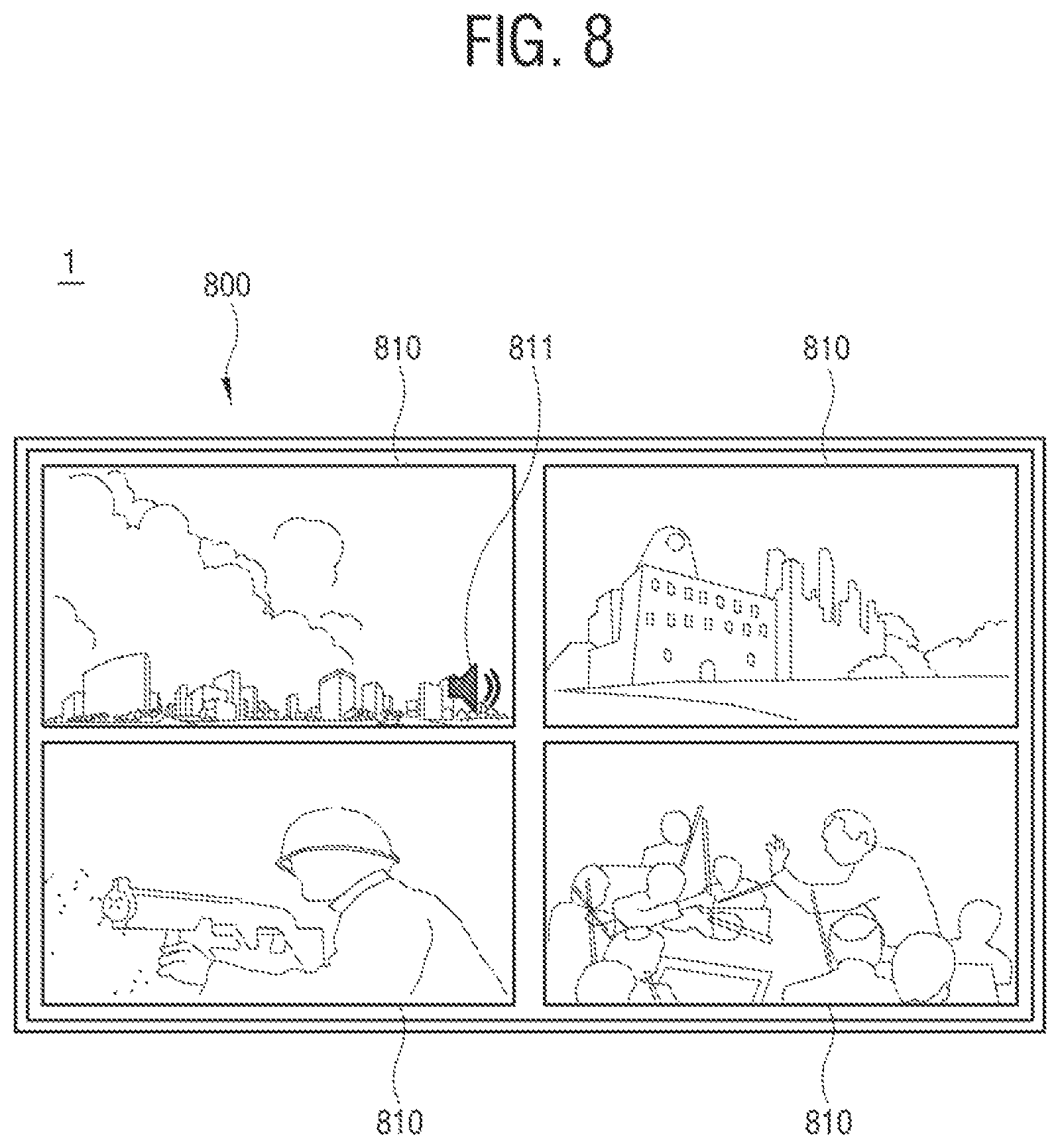Patent US12155890 Figure 8 – Display apparatus and control method thereof