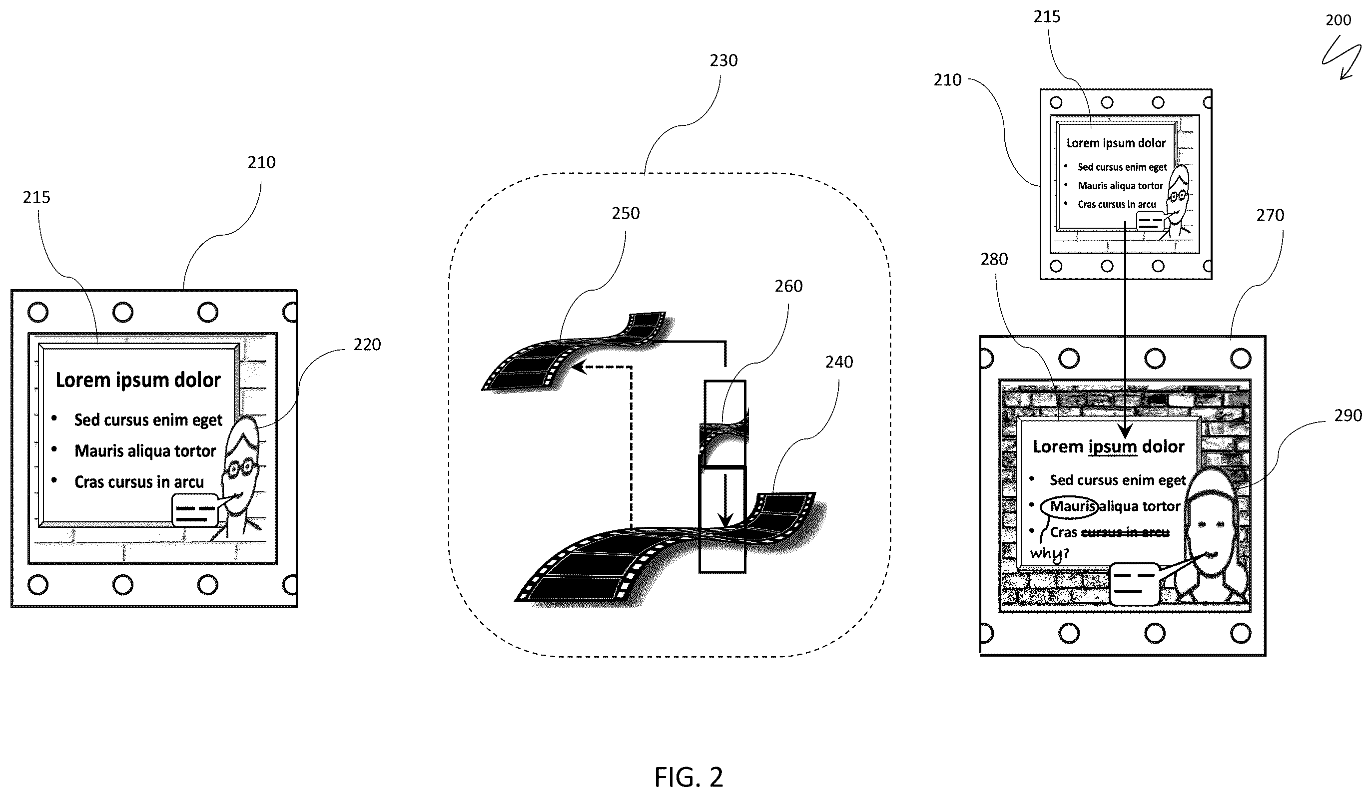 Patent US12155895 Figure 2 – Asynchronous video repositories with threaded discussions and affinity groups