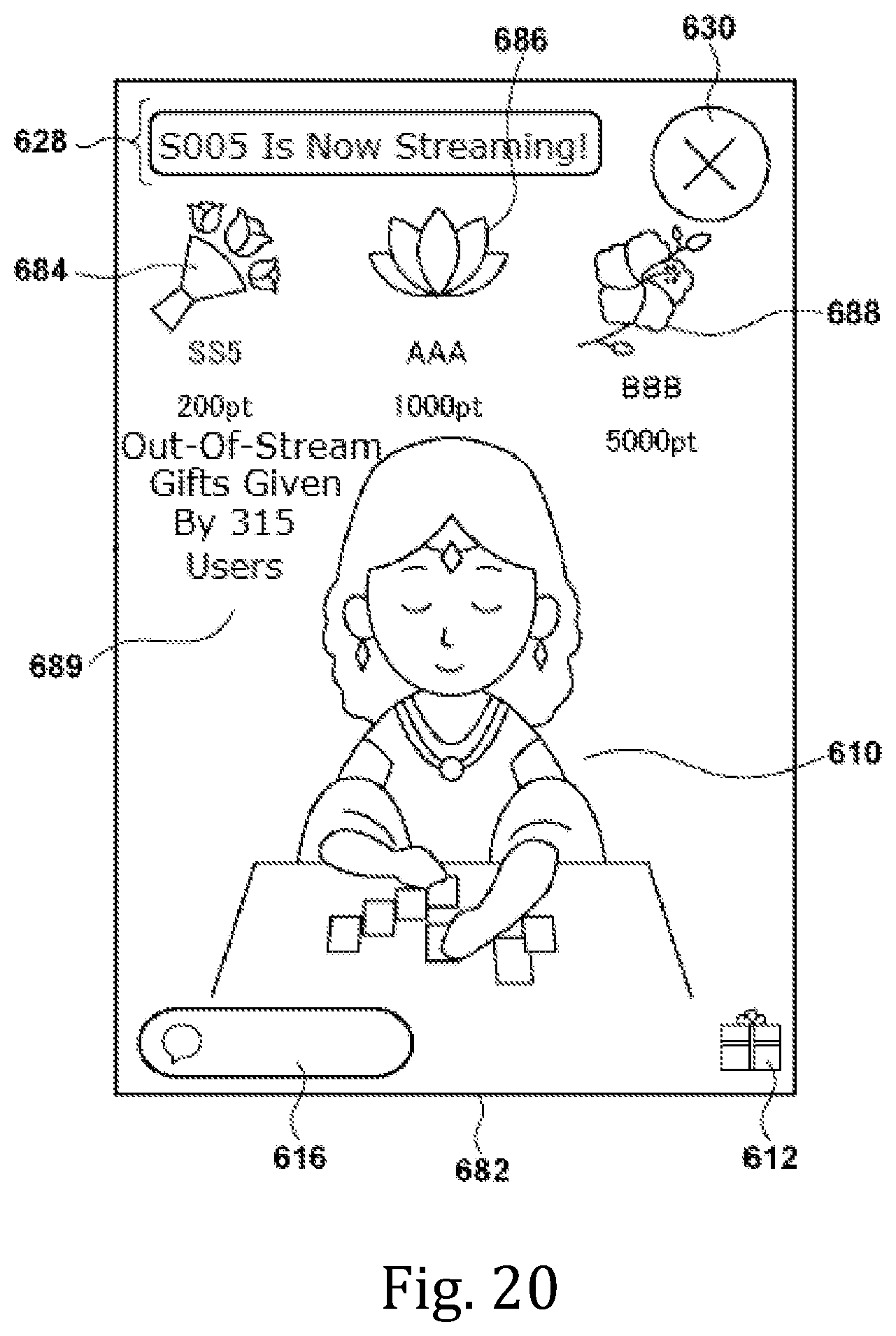 Patent US12155902 Figure 18 – Terminal and server
