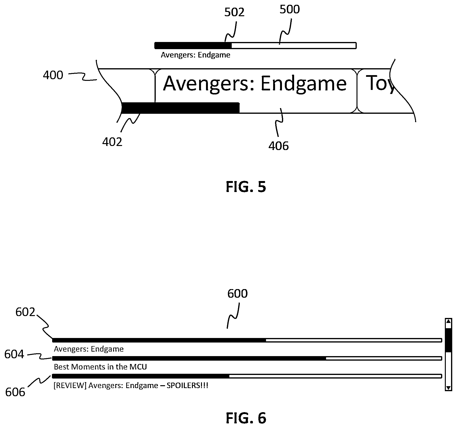 Patent US12155904 Figure 3 – Systems and methods for recommending content using progress bars