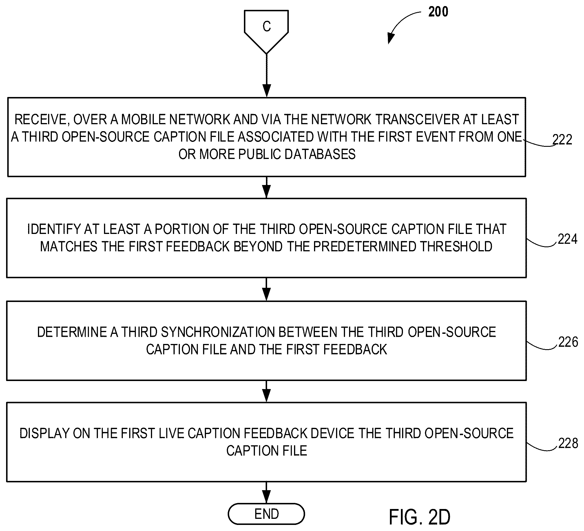 Patent US12155907 Figure 8 – Live caption feedback systems and methods