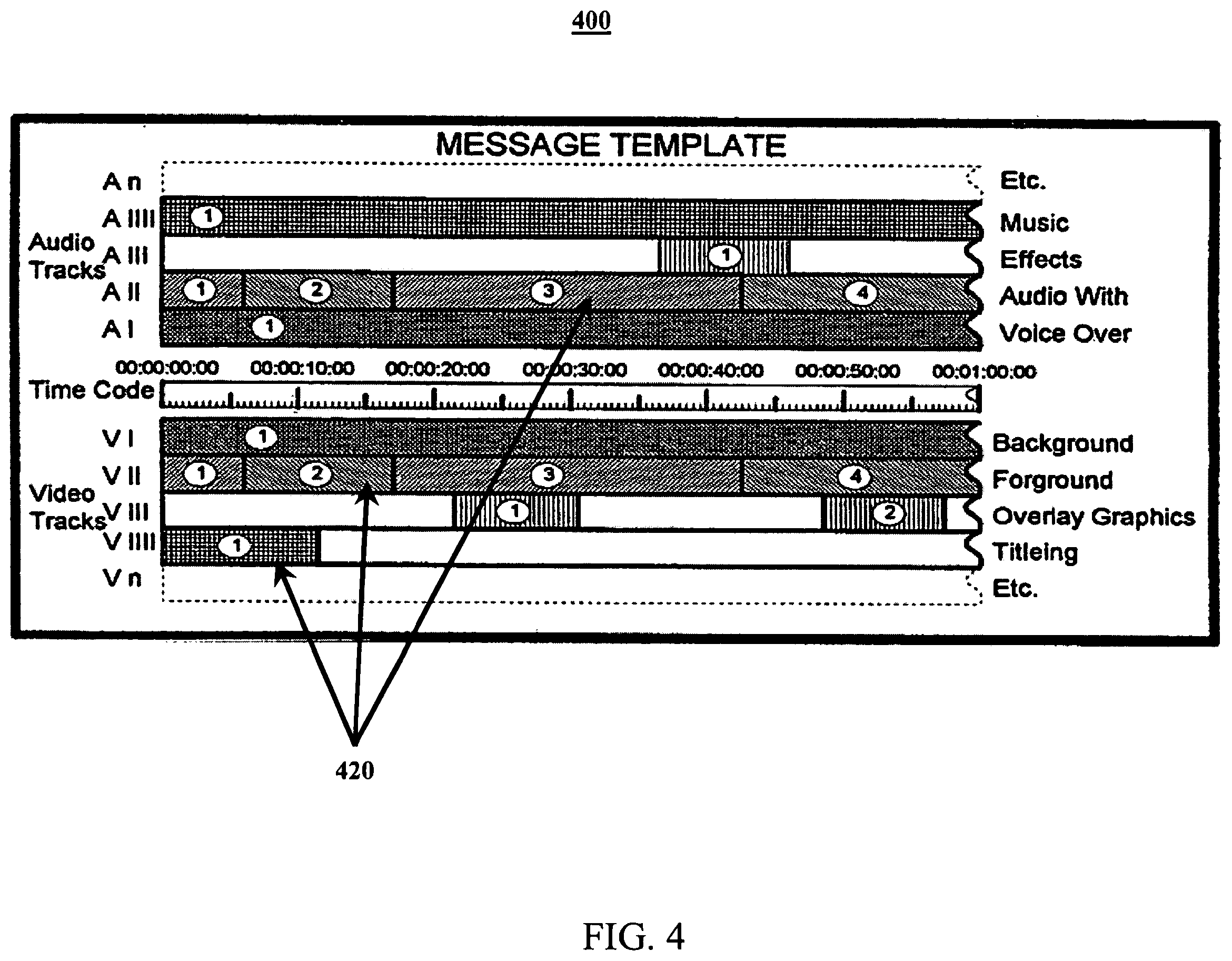 Patent US12155909 Figure 4 – Systems and methods for generating media content using microtrends