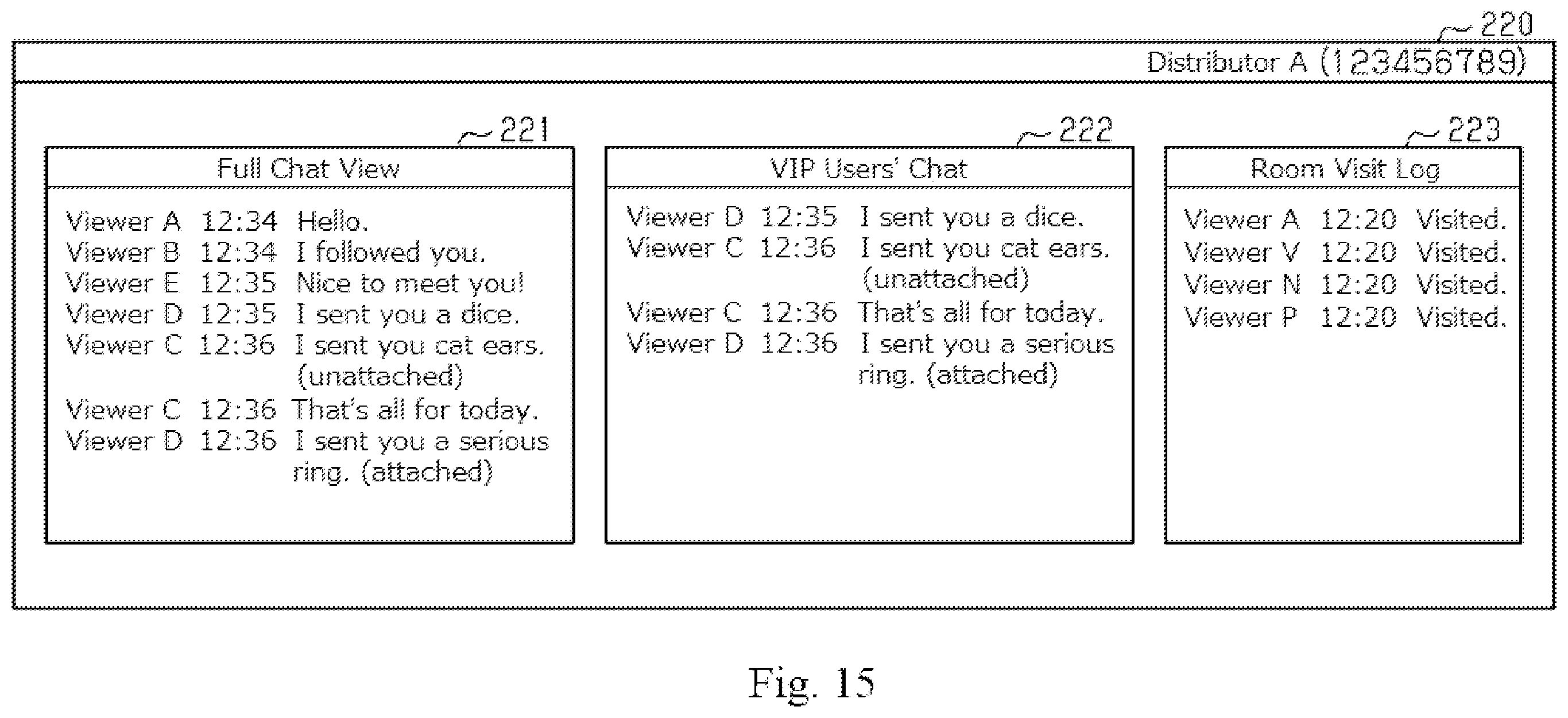 Patent US12155912 Figure 12 – System, method, and program for distributing video