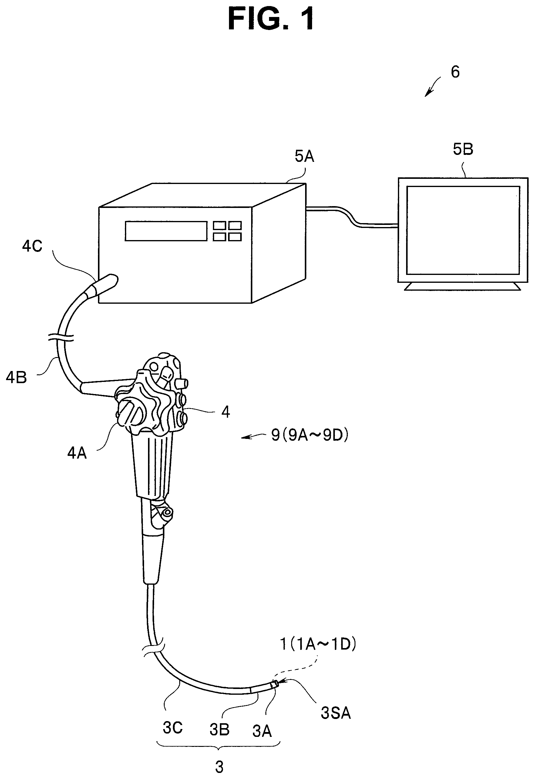 Patent US12155919 — Manufacturing method of image pickup apparatus for endoscope, image pickup apparatus for endoscope, and endoscope — Figure 1