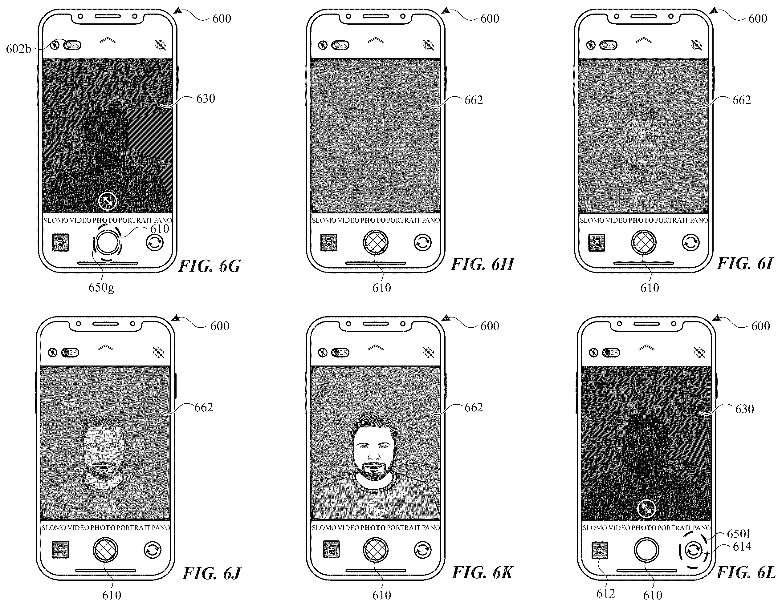Patent US12155925 Figure 10 – User interfaces for media capture and management