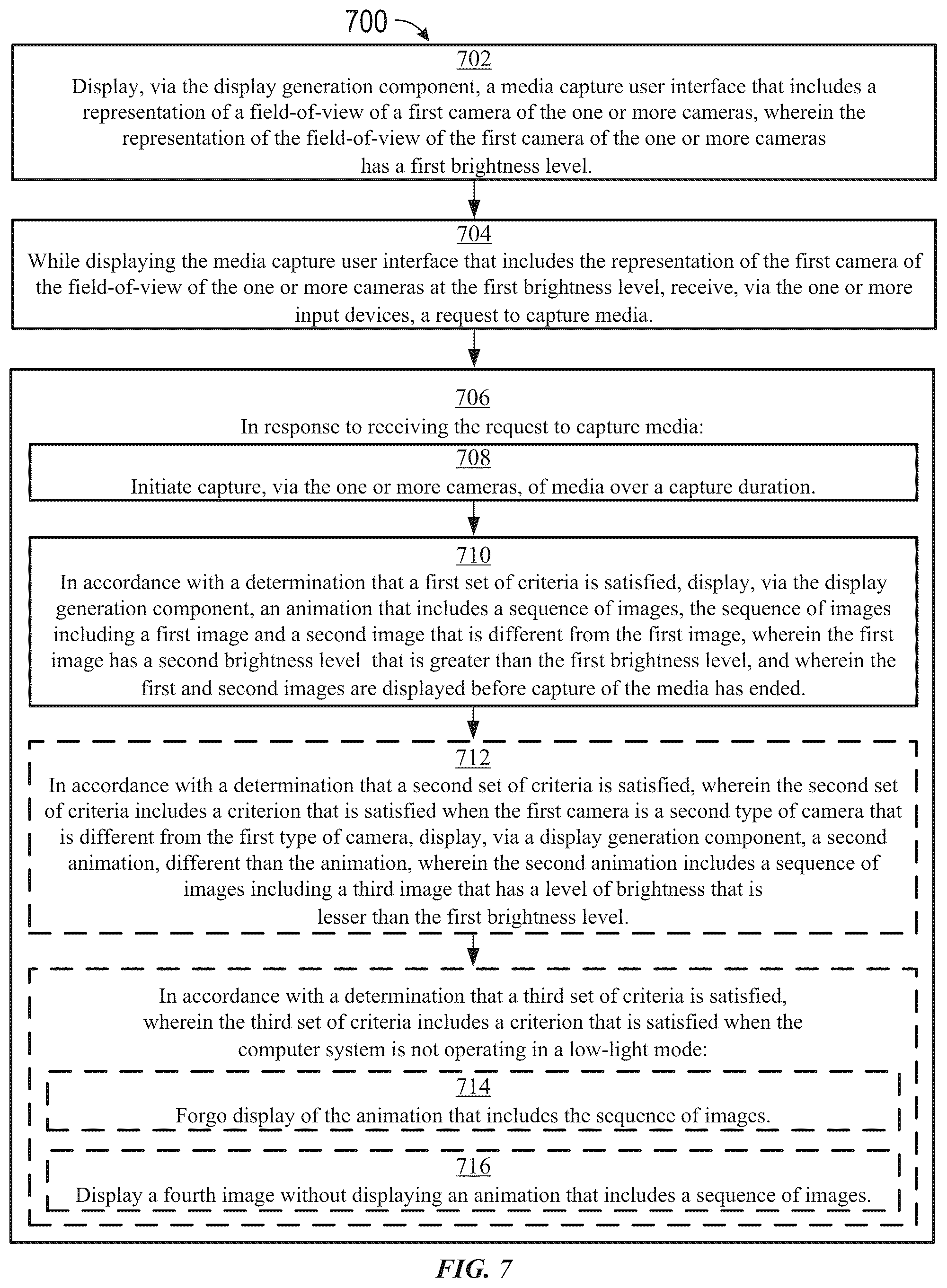 Patent US12155925 Figure 13 – User interfaces for media capture and management