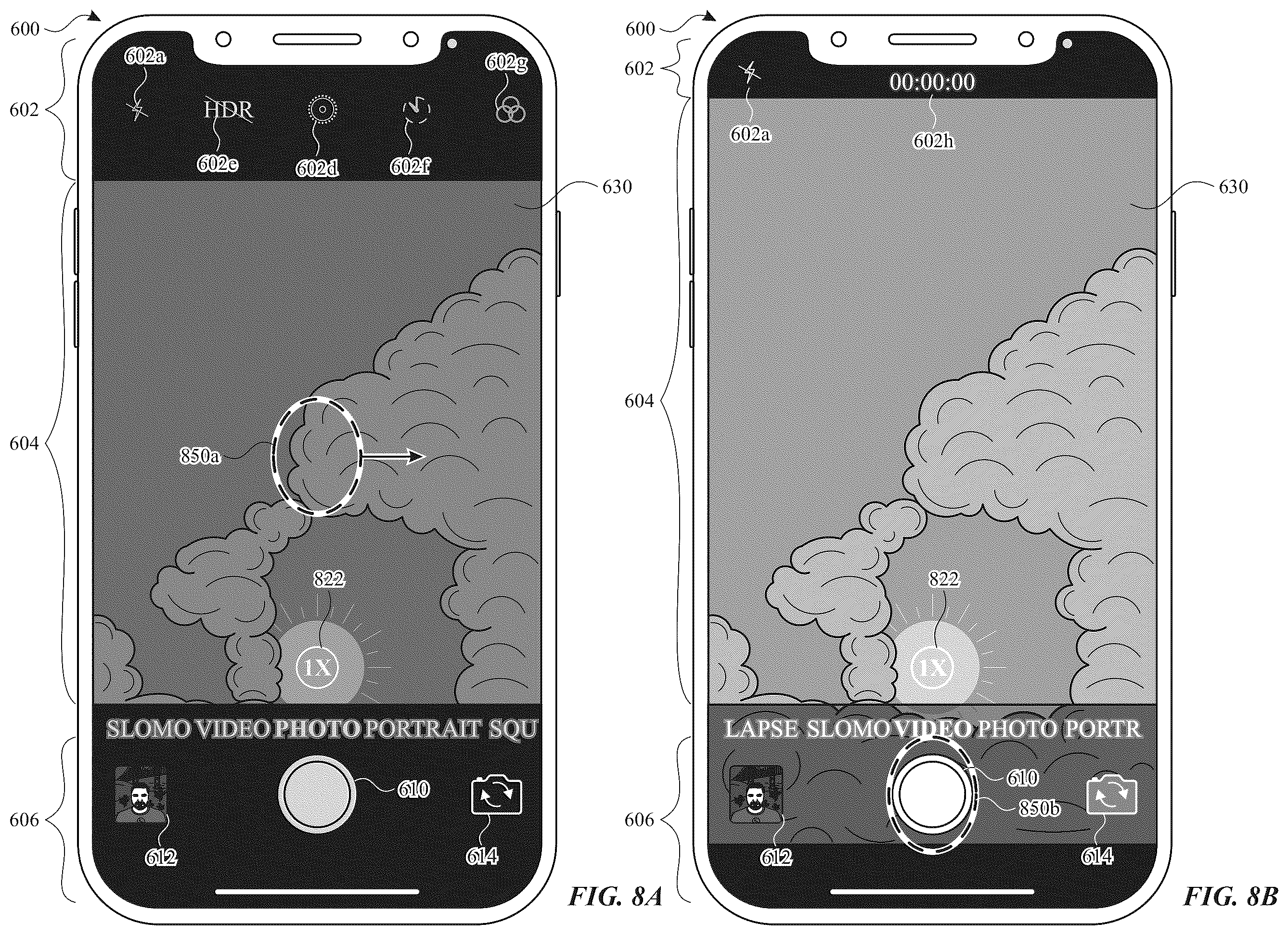 Patent US12155925 Figure 14 – User interfaces for media capture and management