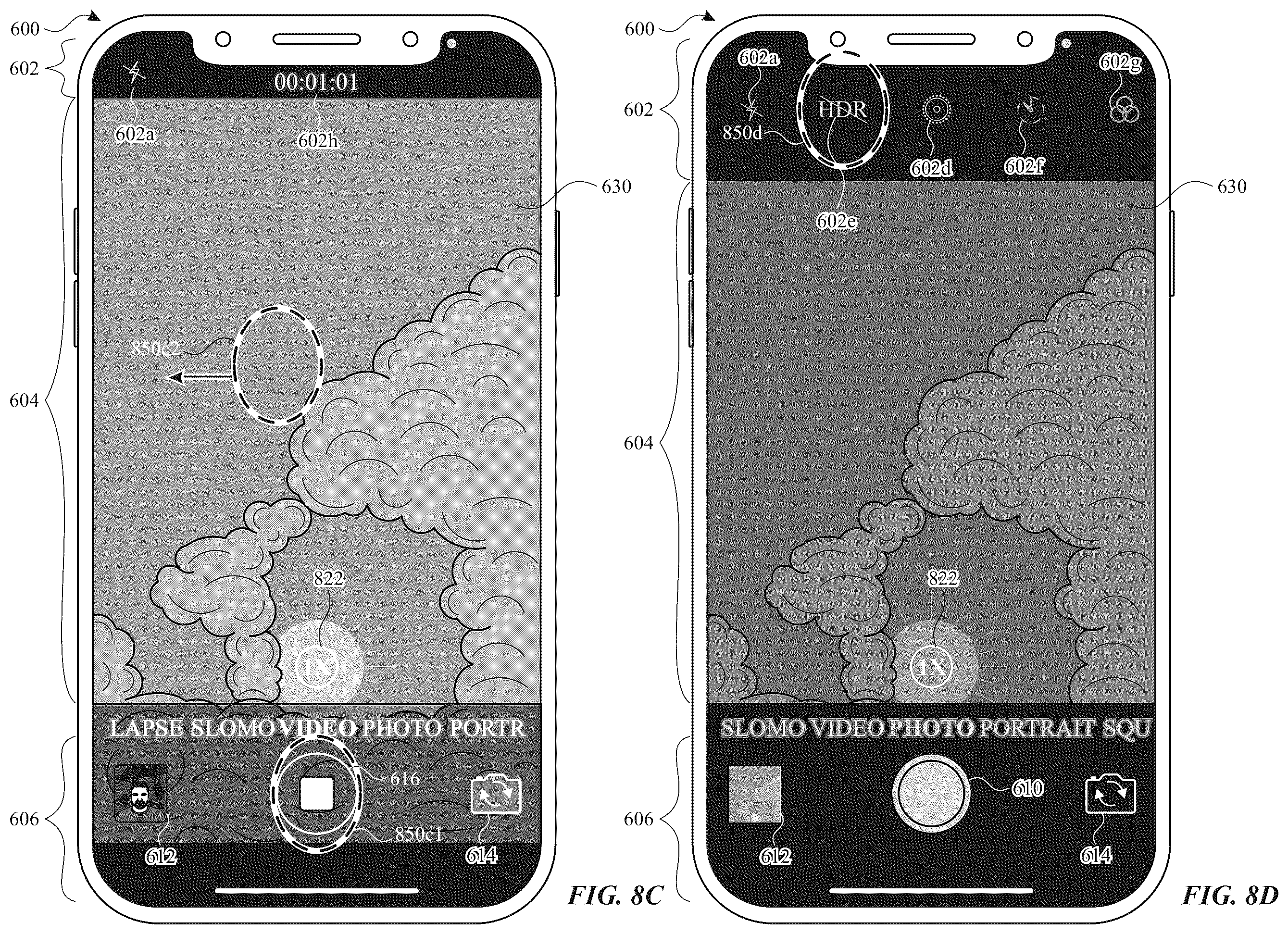 Patent US12155925 Figure 15 – User interfaces for media capture and management