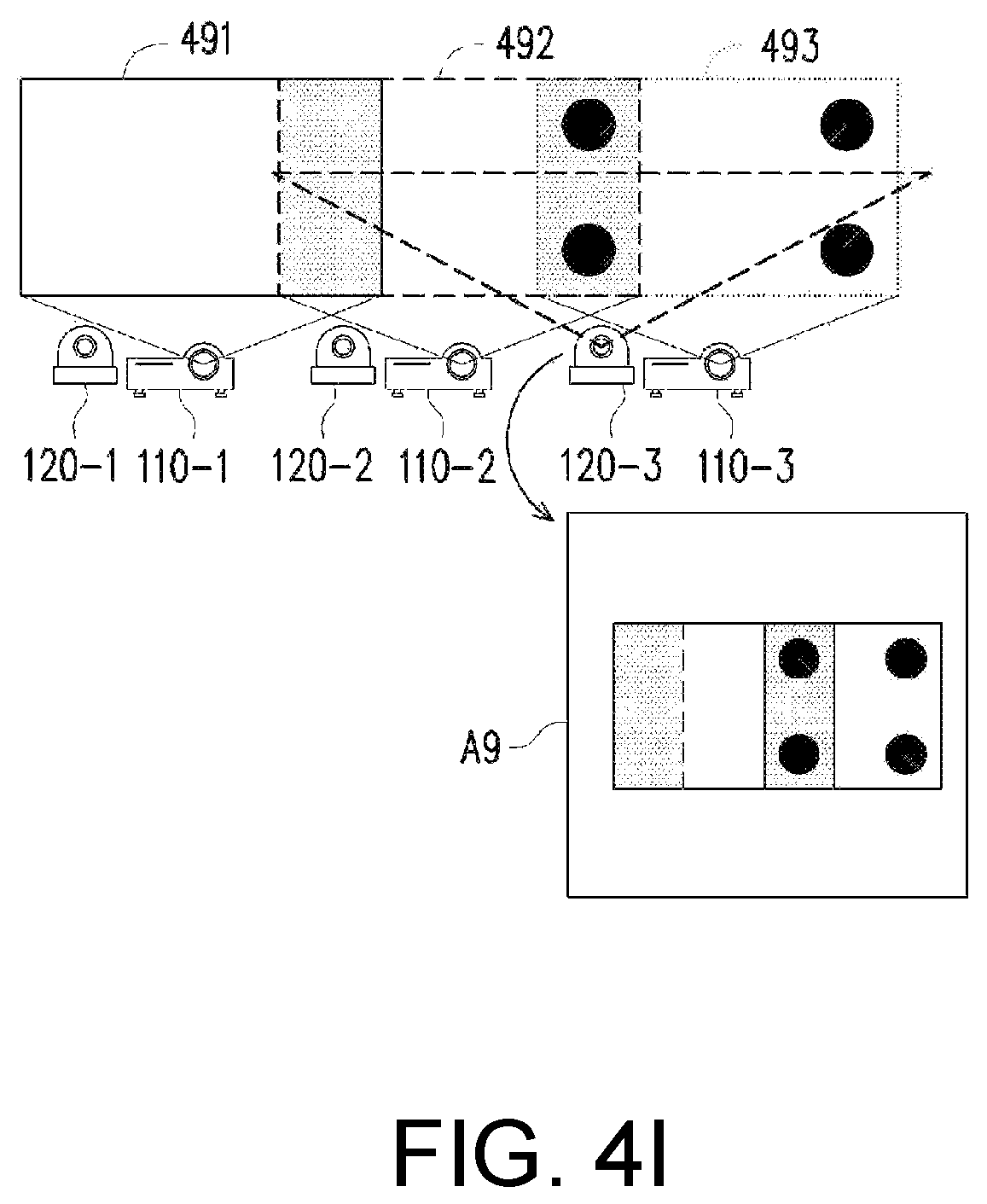 Patent US12155928 Figure 7 – Projection system and method for selecting image capturing number for image blending