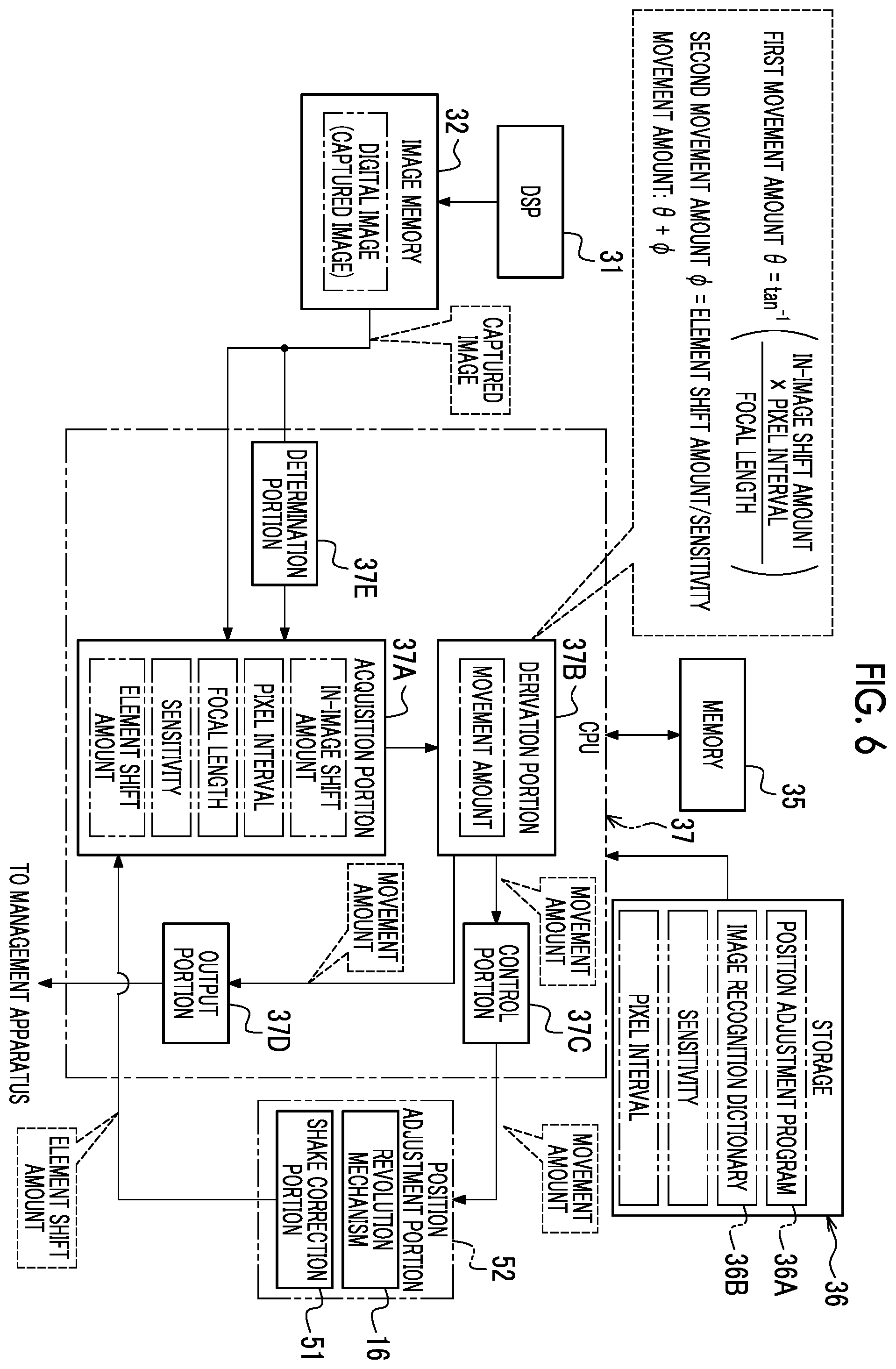 Patent US12155931 Figure 5 – Imaging support device, imaging apparatus, imaging system, imaging support system, imaging support method, and program