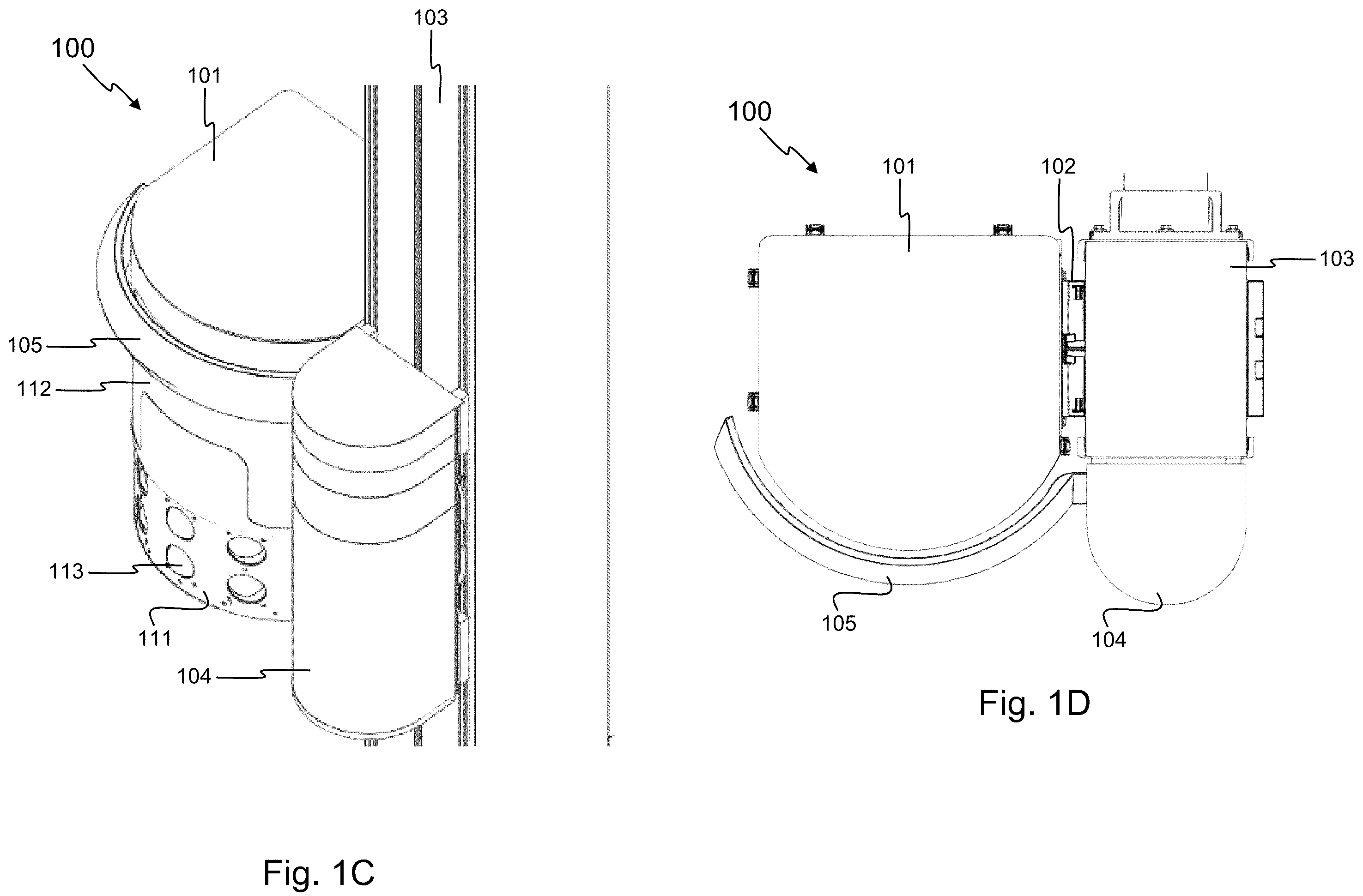 Patent US12155934 Figure 2 – Container scanning system with washing station