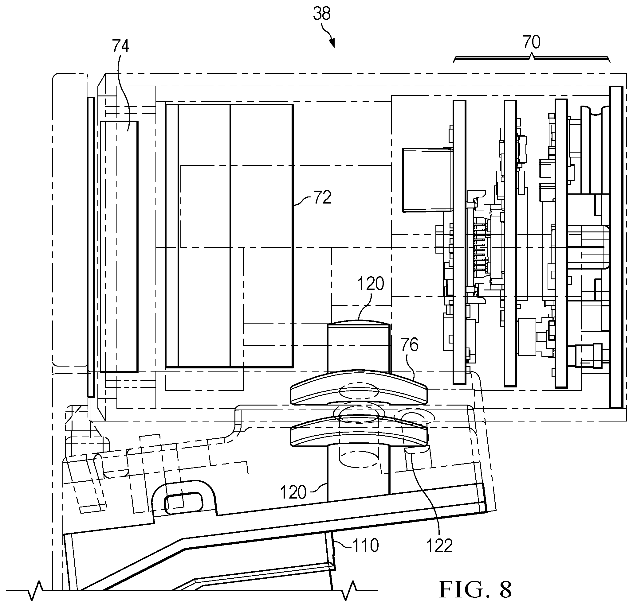 Patent US12155940 Figure 10 – Information handling system peripheral camera with magnetic coupling and display illumination adjustment