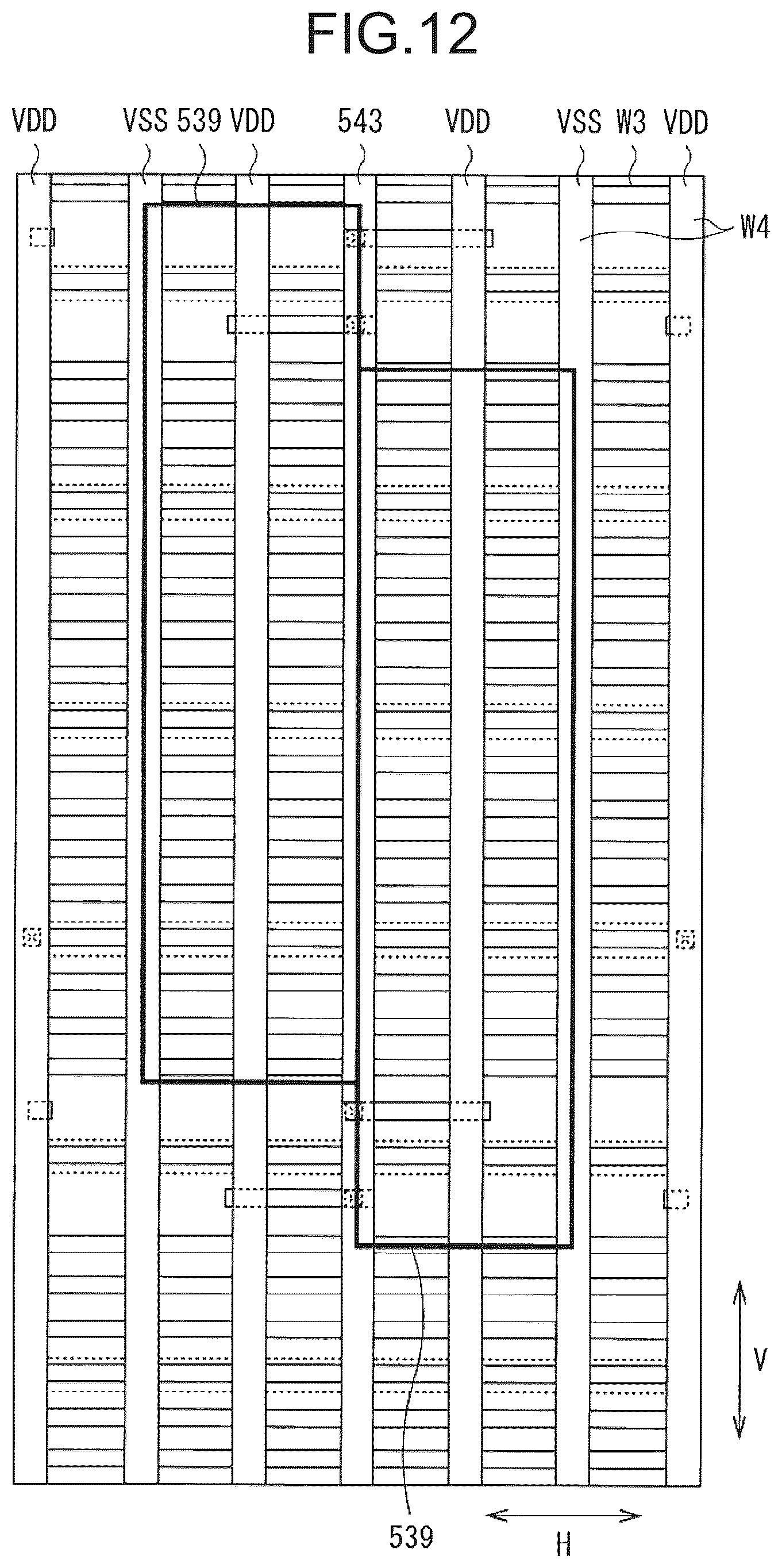 Patent US12155947 Figure 13 – Imaging device with capacitance switching