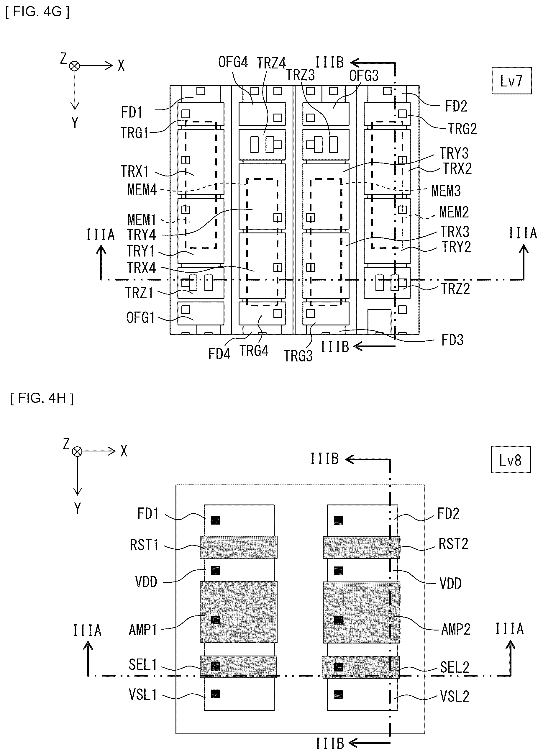 Patent US12155950 Figure 8 – Imaging device that allows miniaturization and electronic apparatus