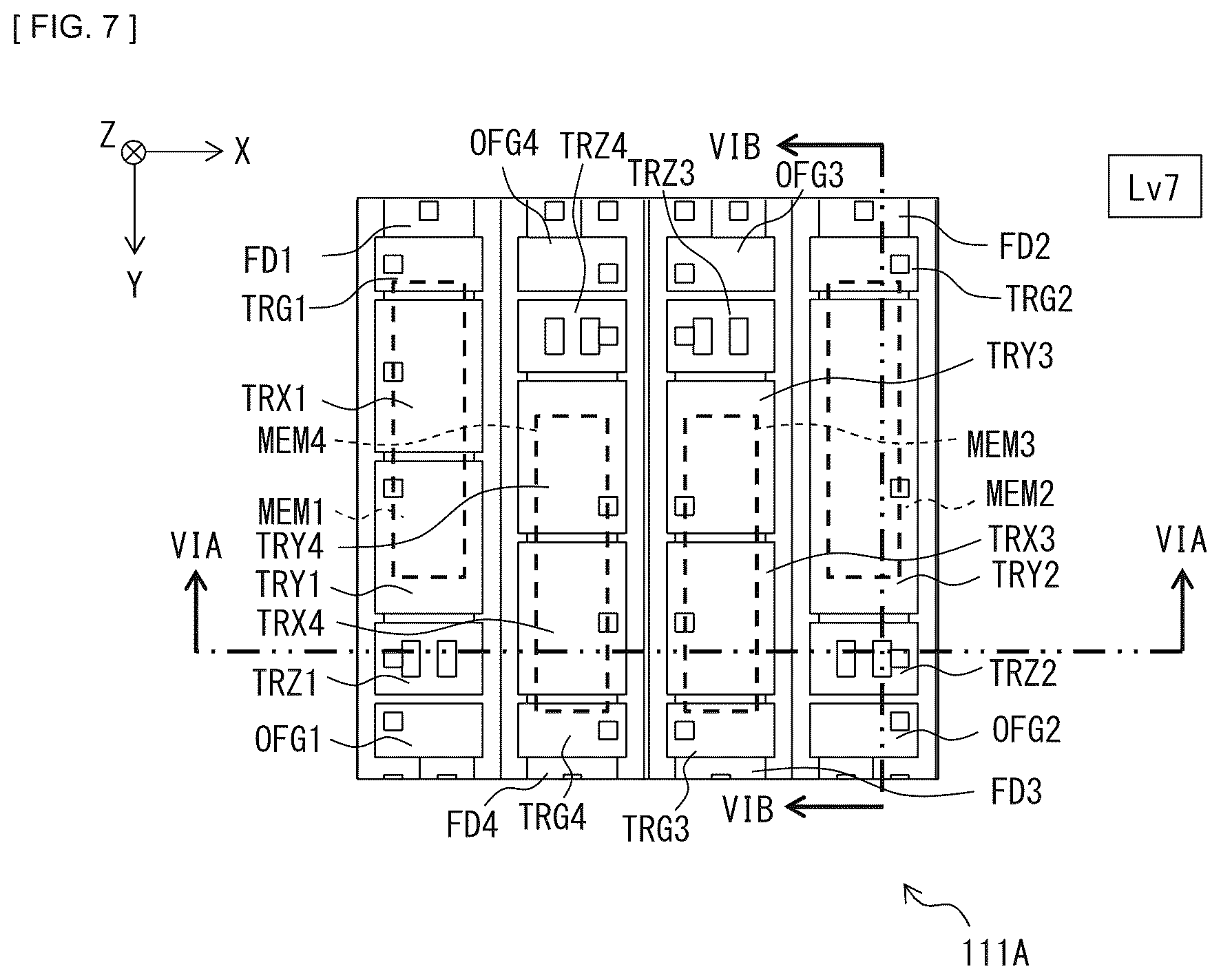 Patent US12155950 Figure 13 – Imaging device that allows miniaturization and electronic apparatus