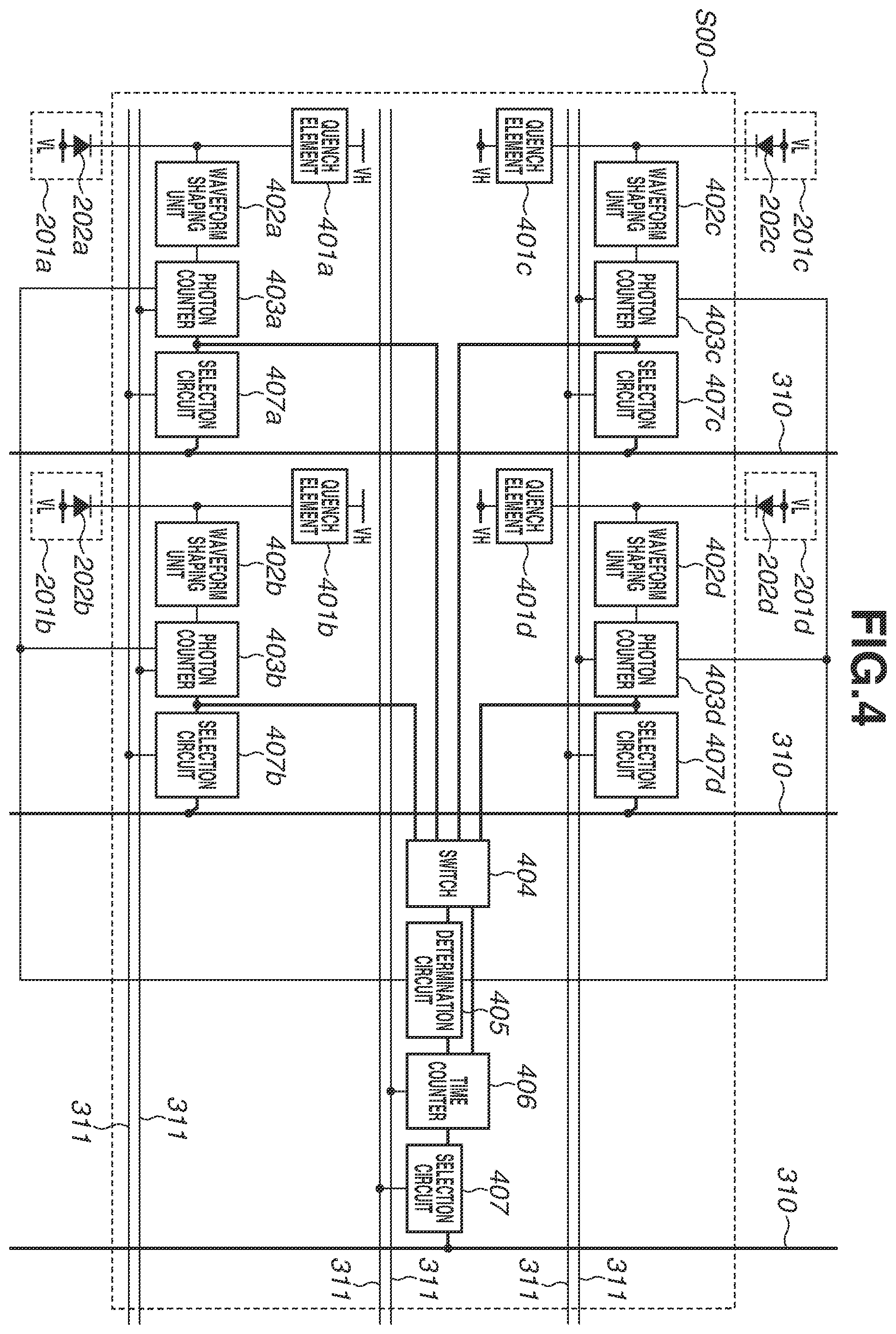Patent US12155958 Figure 4 – Photoelectric conversion device having signal in response to incidence of photon, imaging device, control method, and storage medium