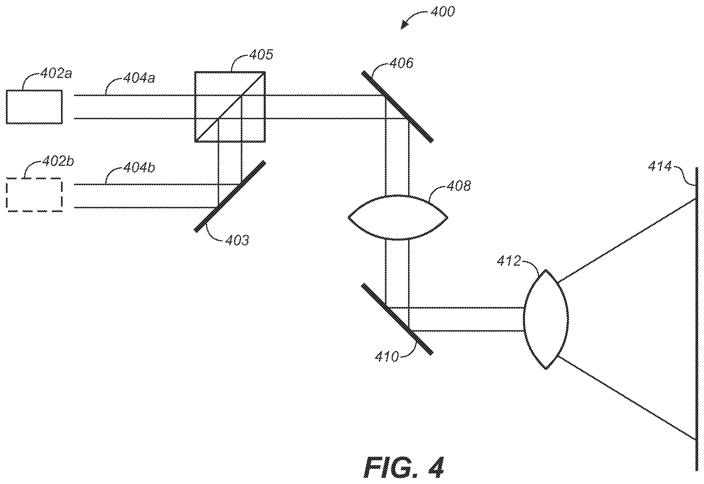Patent US12155960 Figure 5 – Multiple stage modulation projector display systems having efficient light utilization